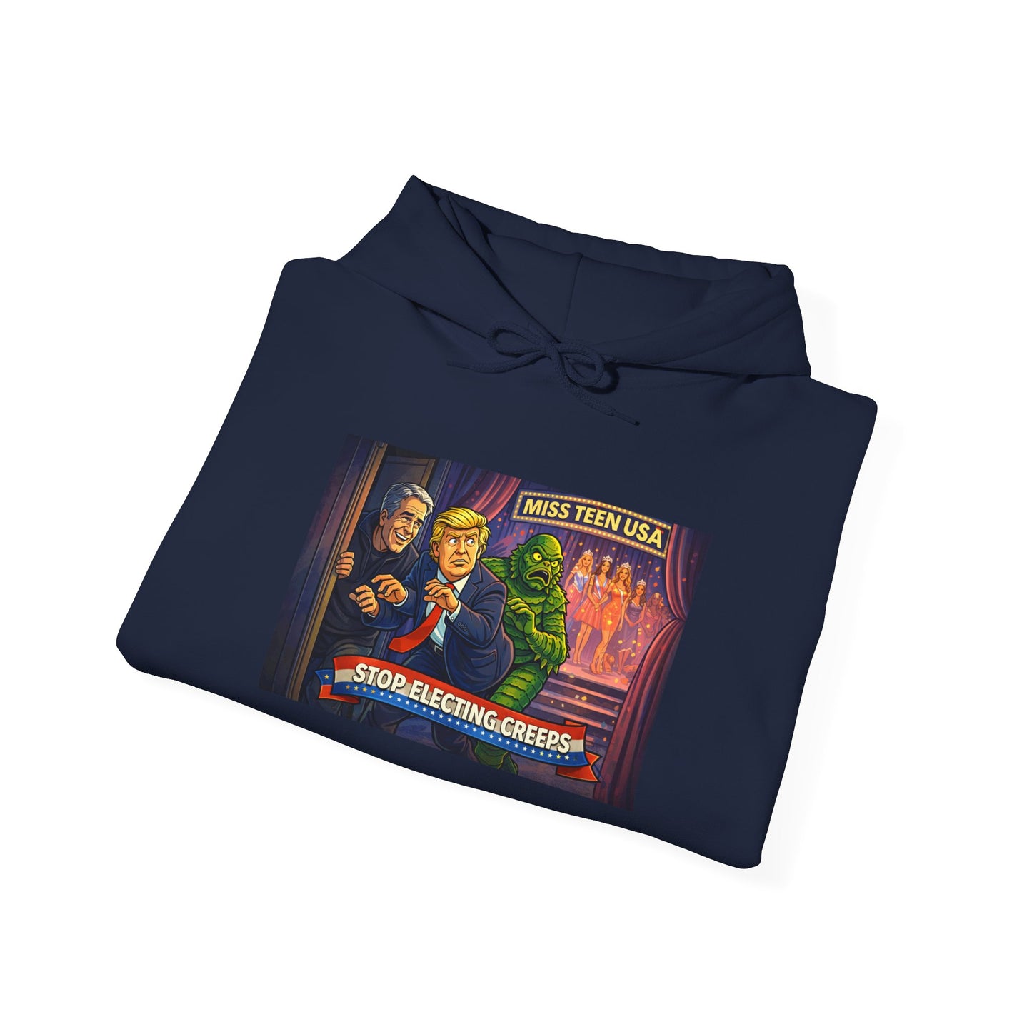 Hoodie — Retro Vintage Movie Poster "Bride of Frankenstein" Graphic Pullover