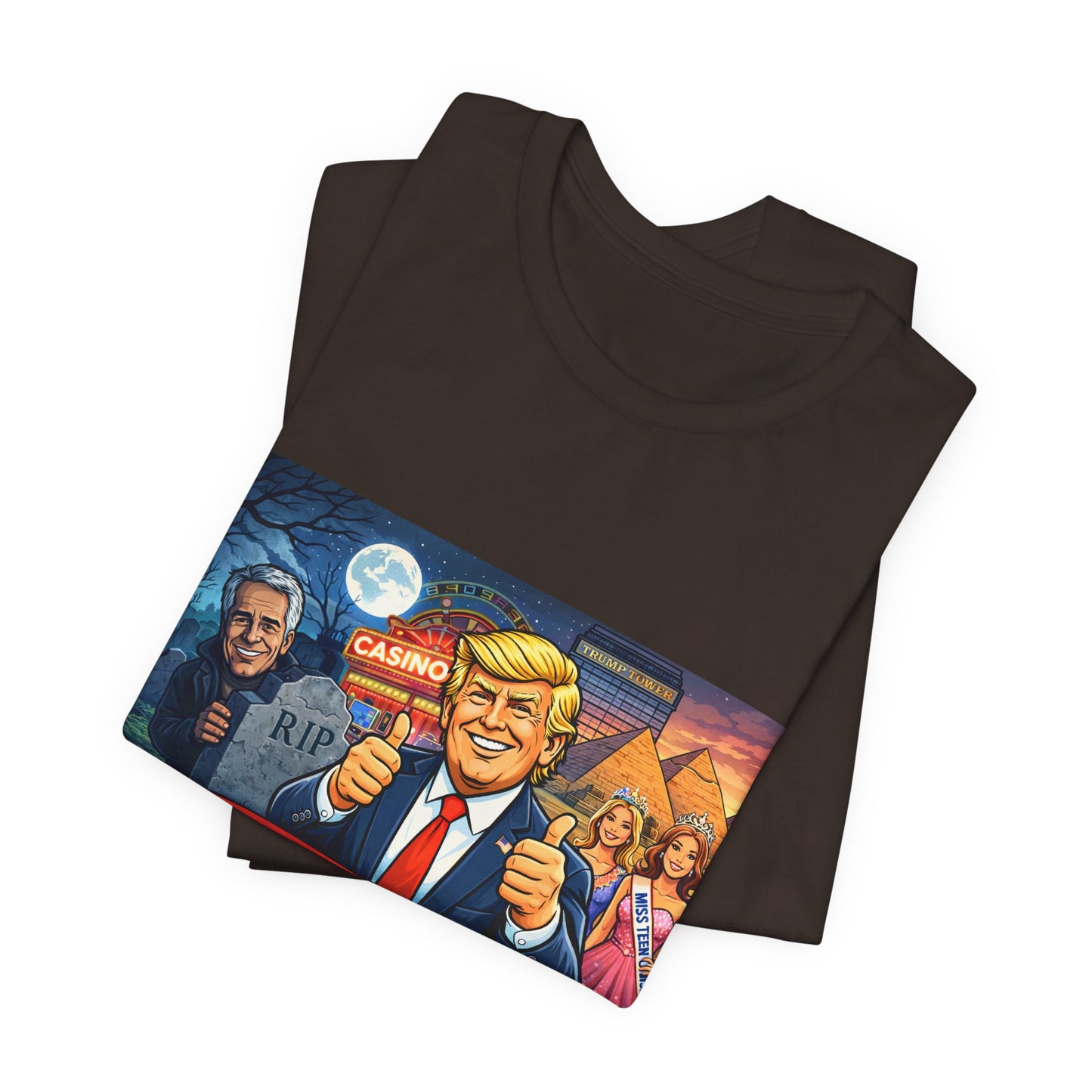 Stop Electing Creeps Tee — Satirical Political Graphic T‑Shirt