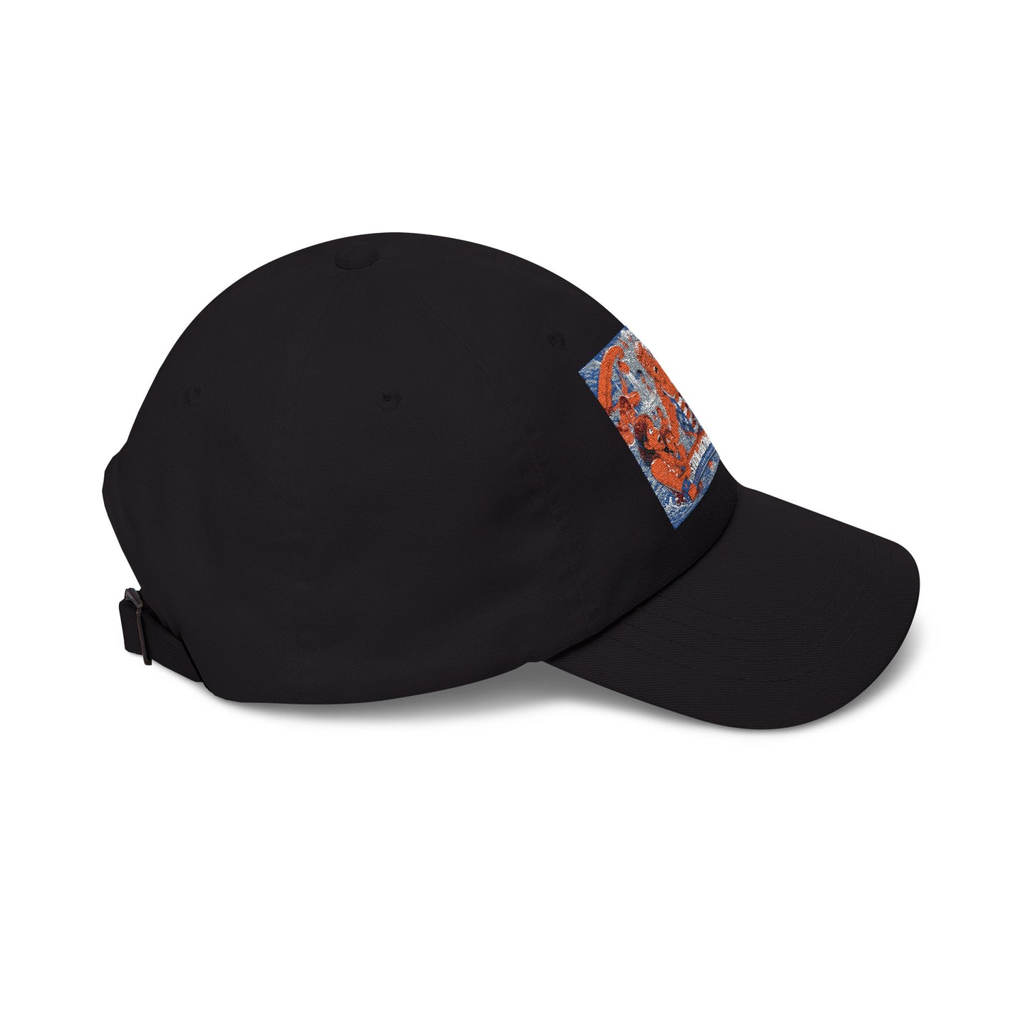 Dad Cap — Vintage Orange Lobsters Patch Hat