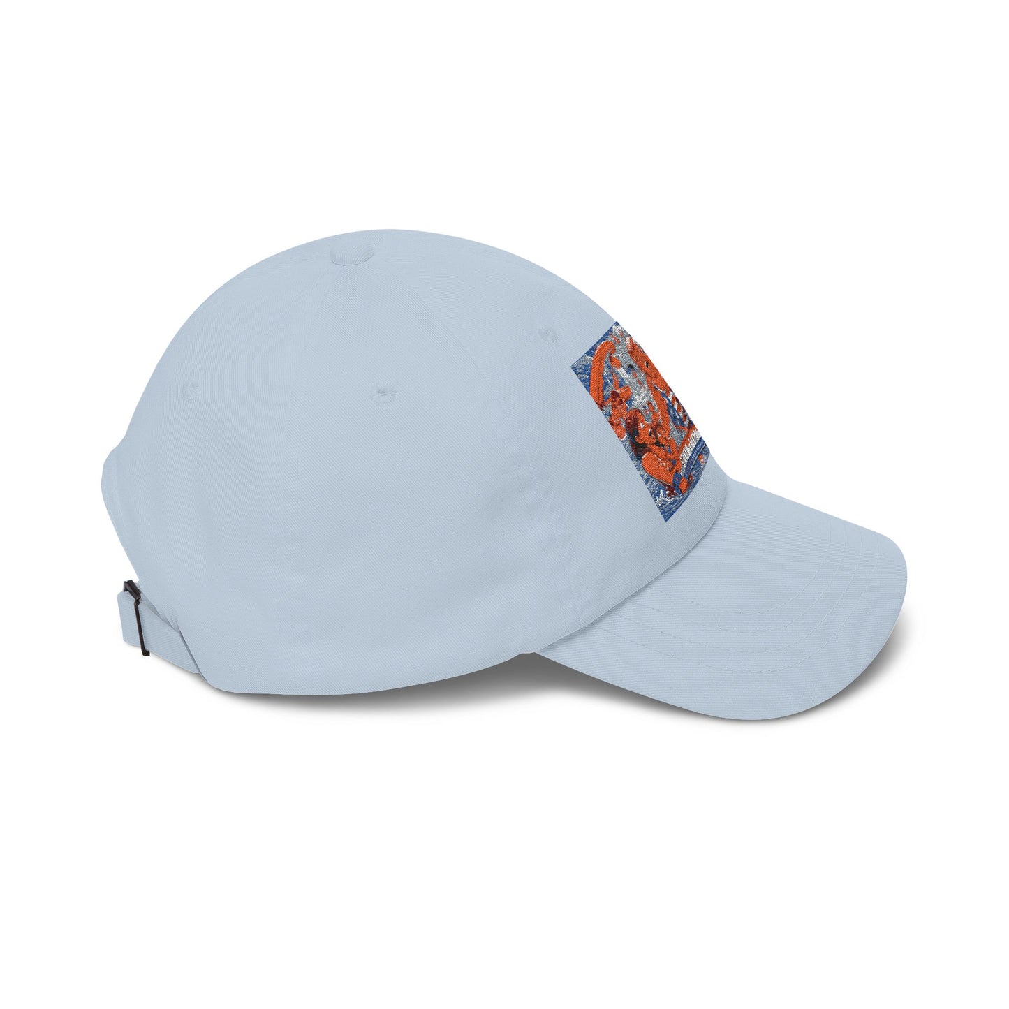 Dad Cap — Vintage Orange Lobsters Patch Hat