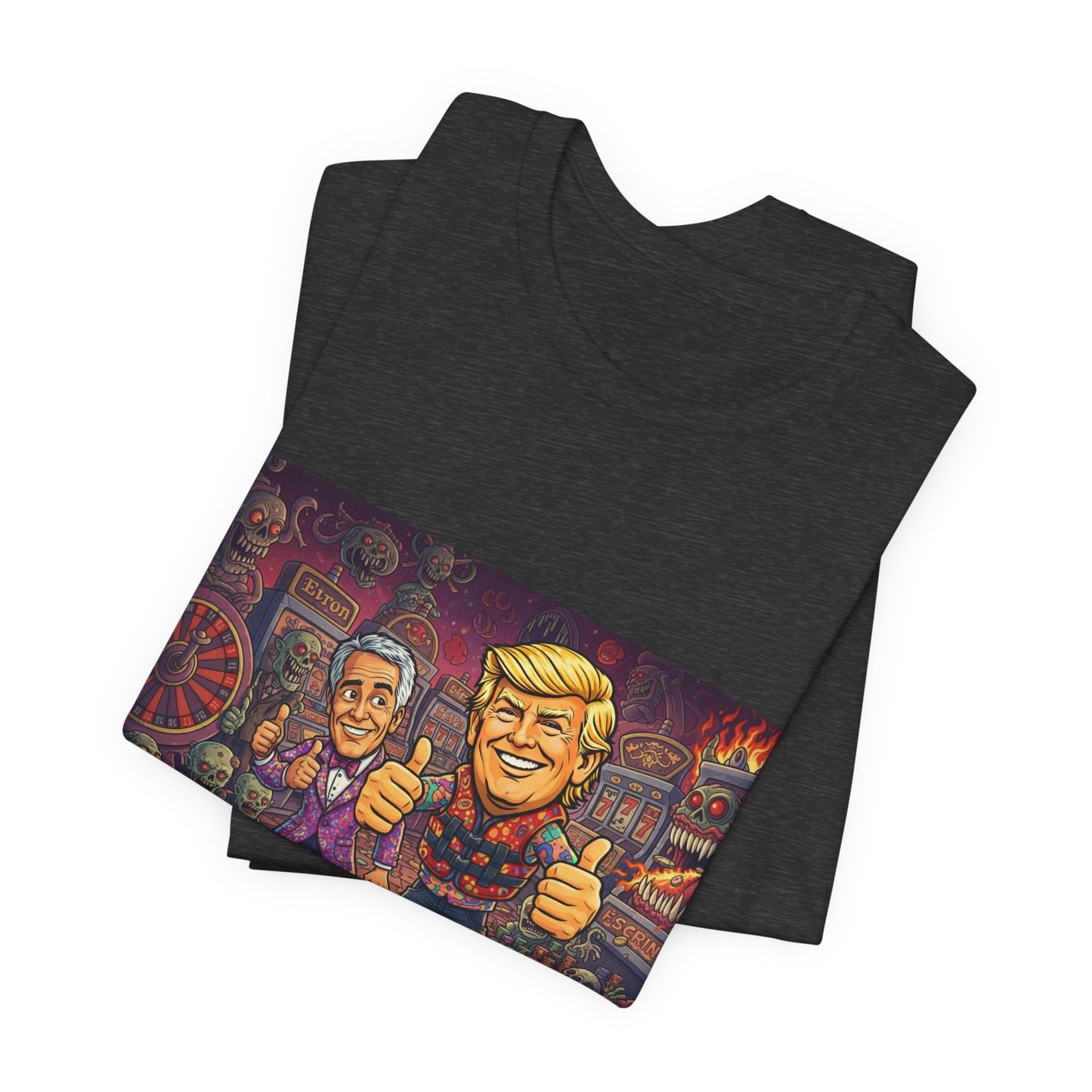 Political Satire Tee — "Stop Electing Creeps" Graphic Shirt