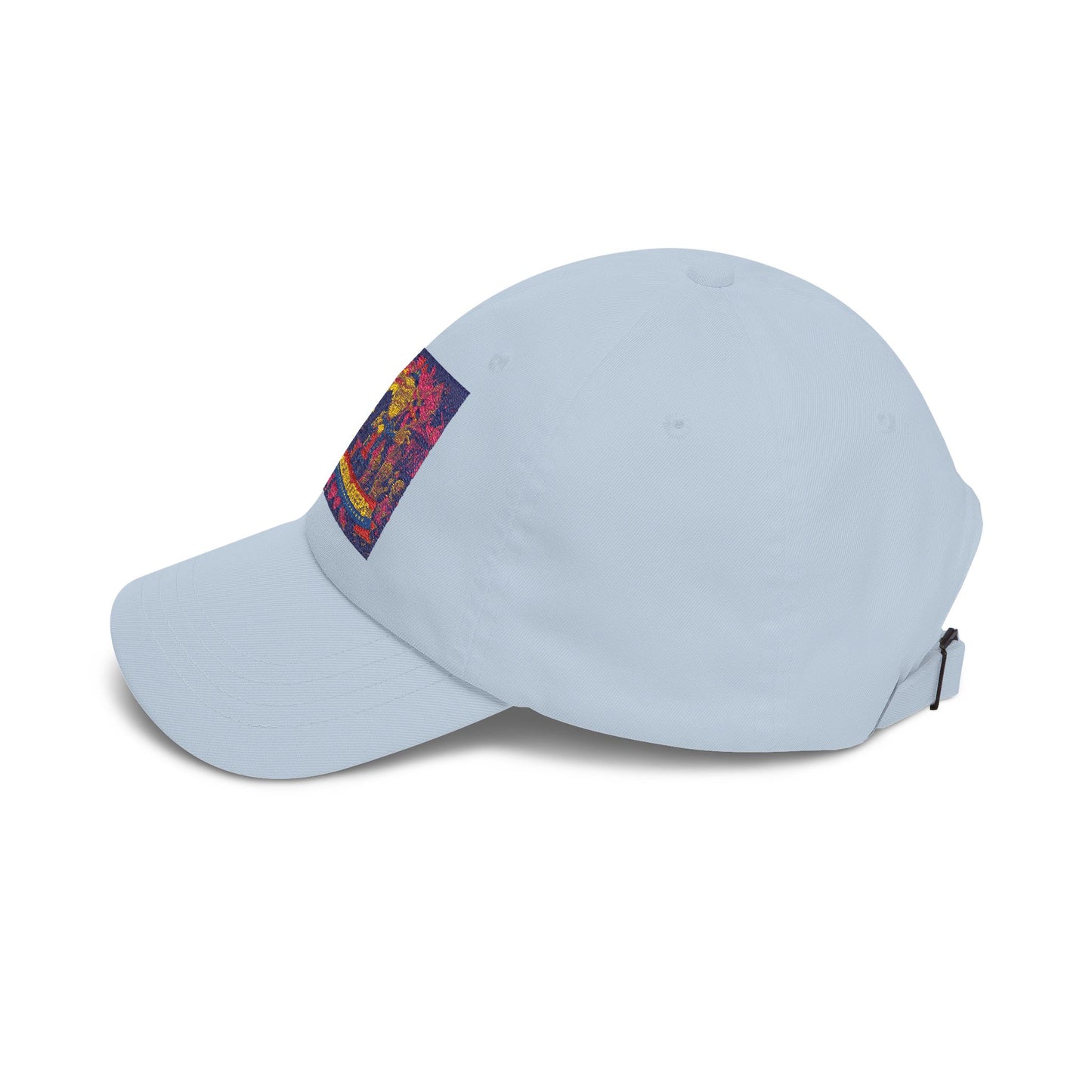 Dad Cap — Vintage Surfing Scene Embroidered 'Long Beach/Calif.' Hat