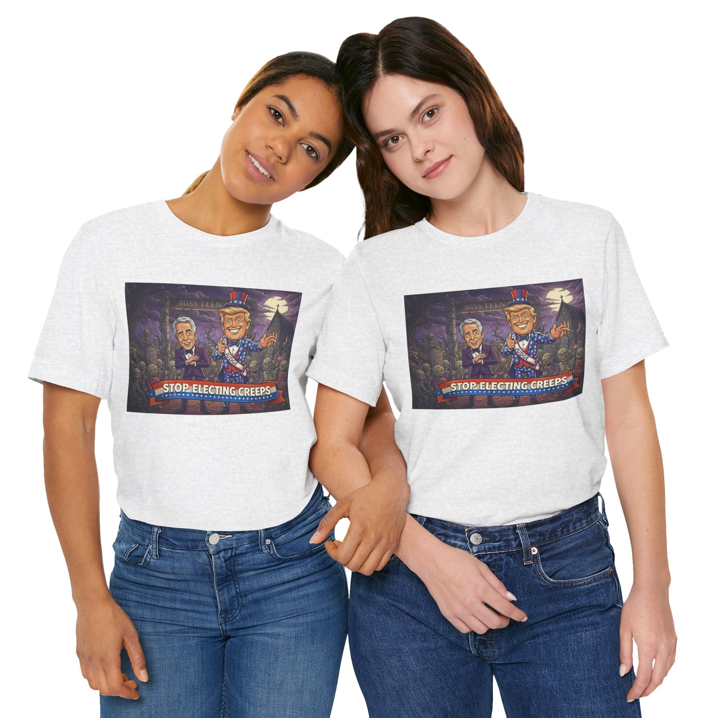 Stop Electing Creeps Political T‑Shirt — Satirical Anti‑Corruption Tee