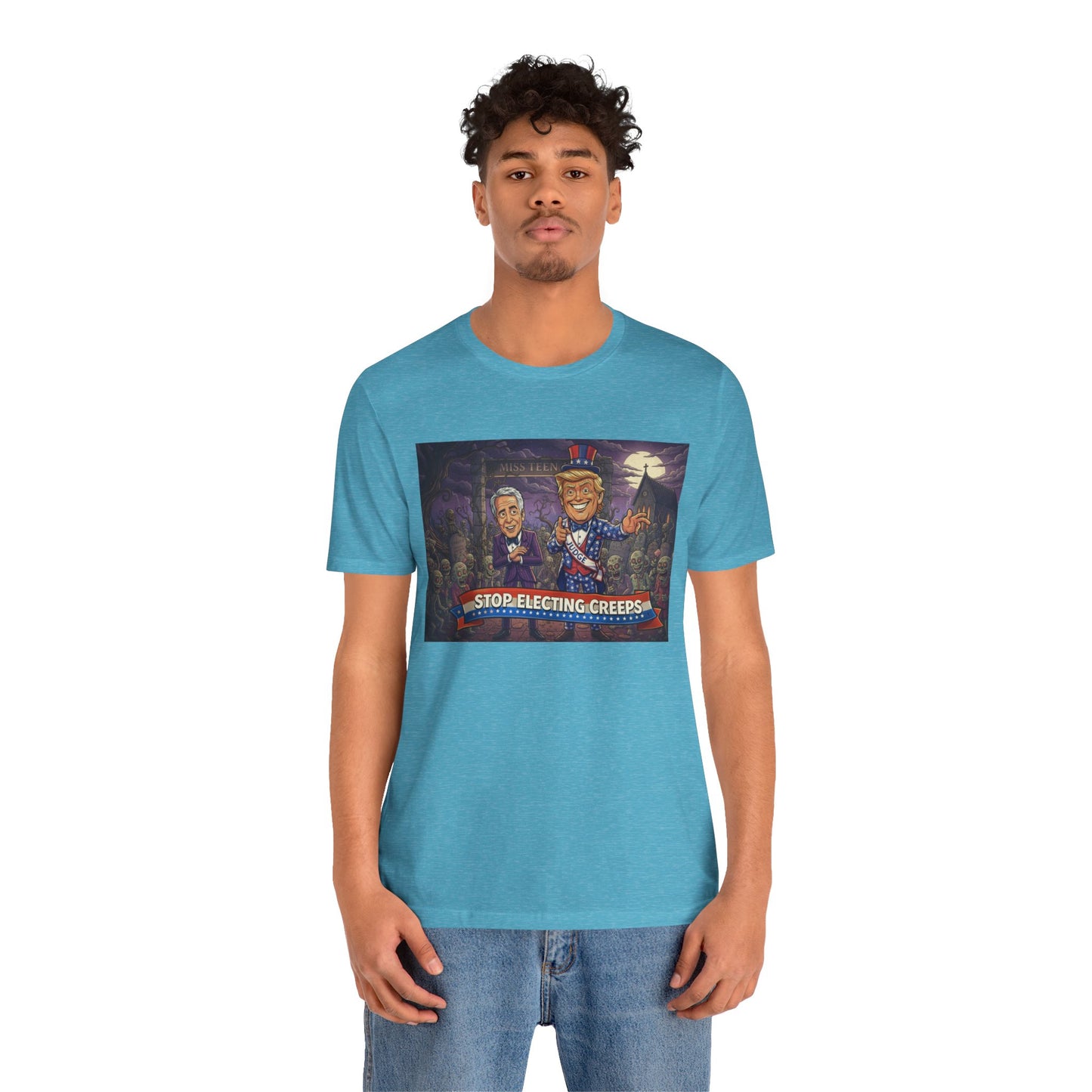 Stop Electing Creeps Political T‑Shirt — Satirical Anti‑Corruption Tee