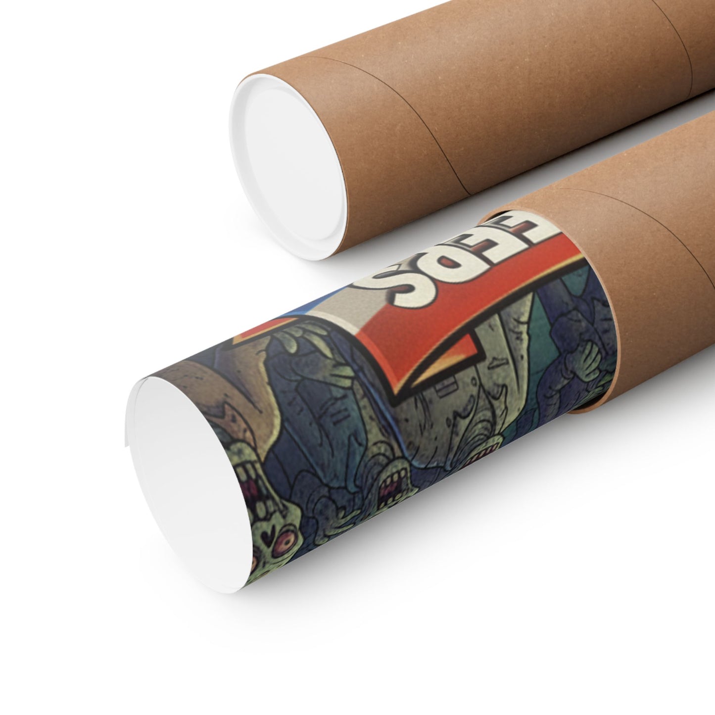 Matte Horizontal Poster — "Stop Electing Creeps" Political Satire Art Print