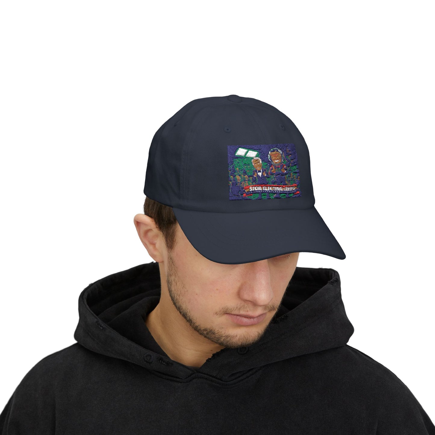 Dad Cap — 'Stop Electing Creeps' Political Statement Hat