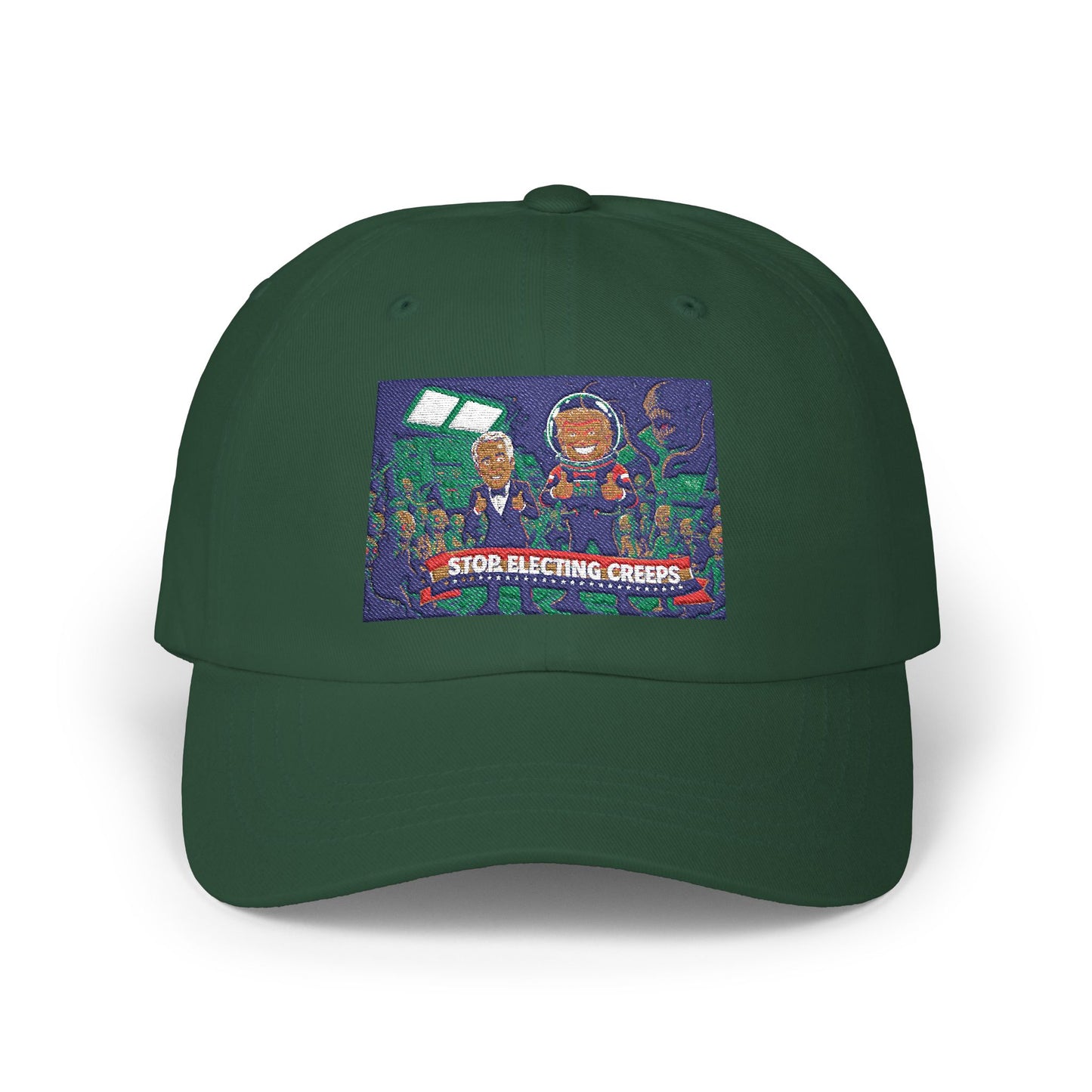 Dad Cap — 'Stop Electing Creeps' Political Statement Hat