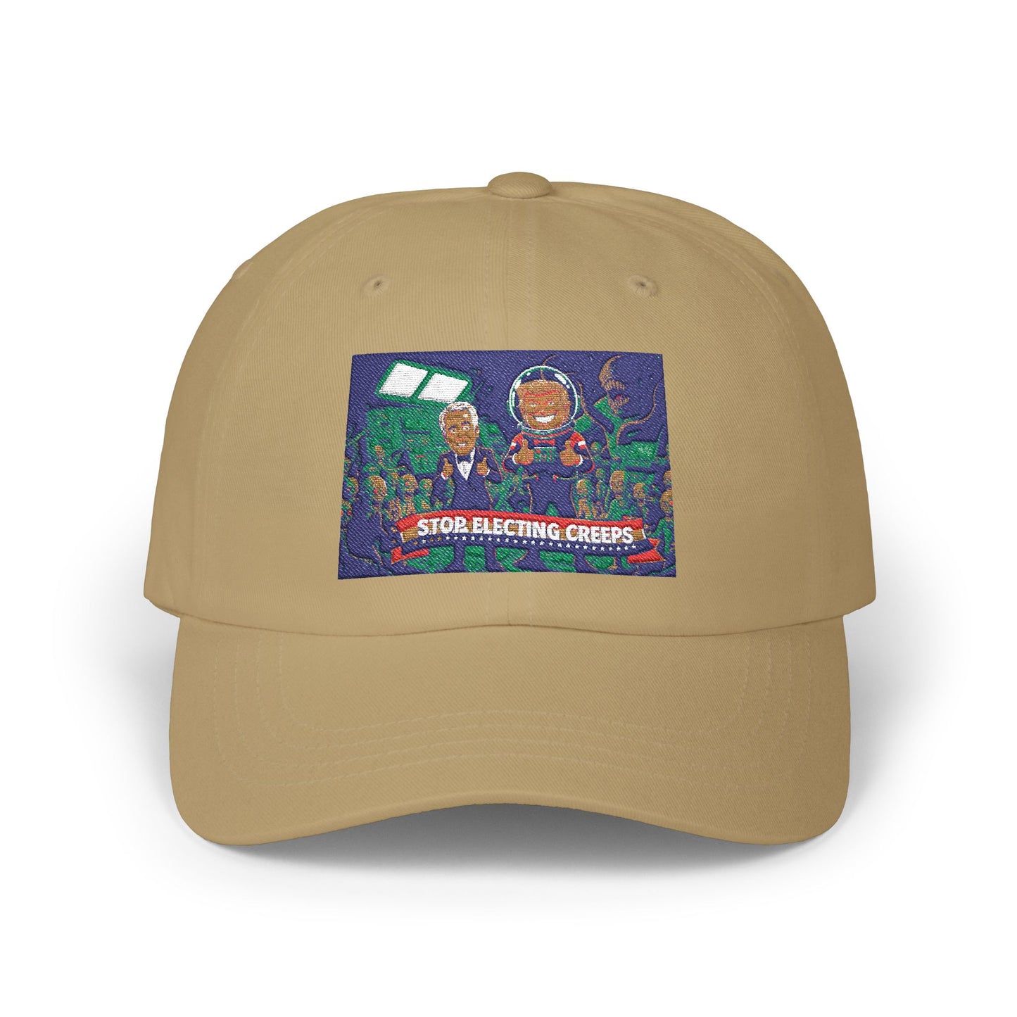Dad Cap — 'Stop Electing Creeps' Political Statement Hat
