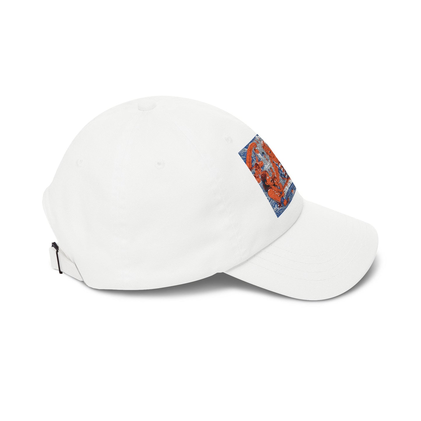 Dad Cap — Vintage Orange Lobsters Patch Hat