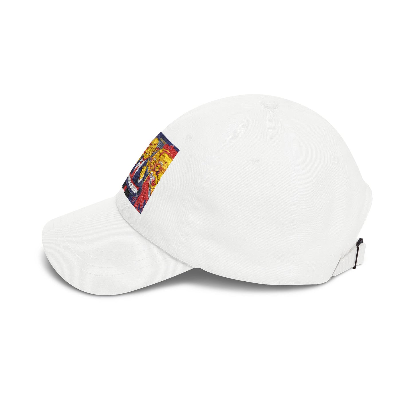 Dad Cap with Pixel Art Political Leader Design