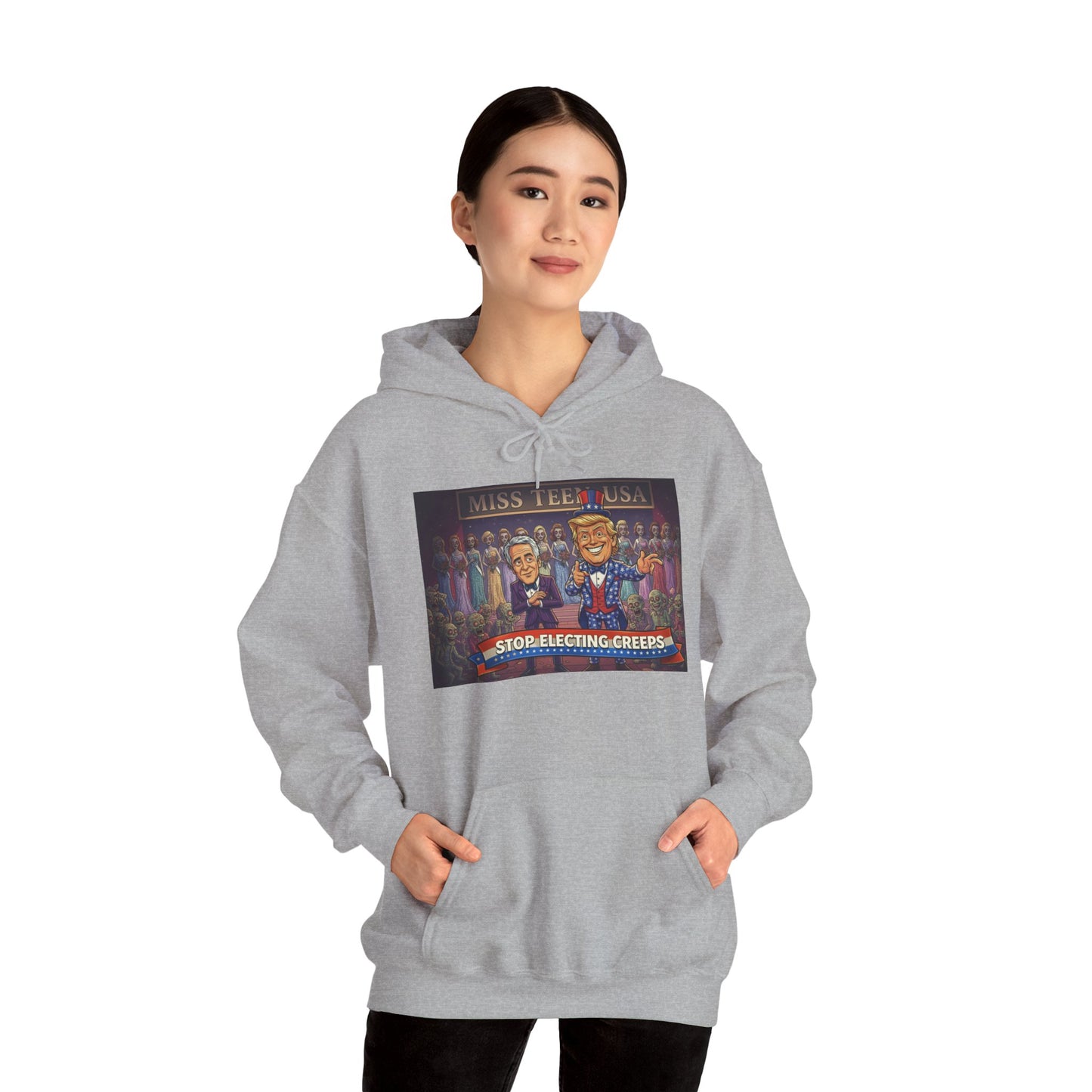 Miss LeFever Pageant Hoodie — Stage Reigning Queens Illustrated Sweatshirt