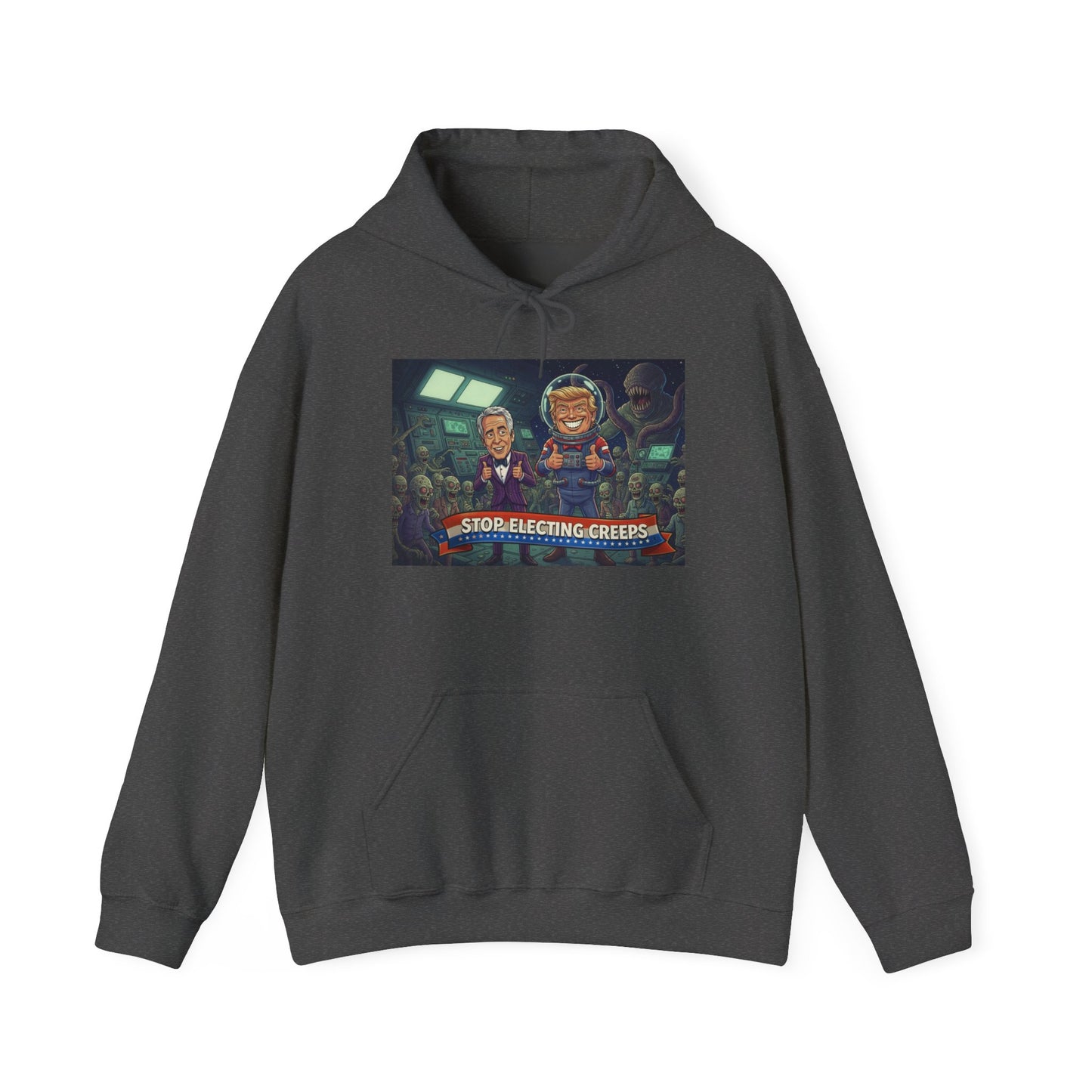 Gaming Crew Hoodie — 'Store-Selecting Griefers' Retro Arcade Design
