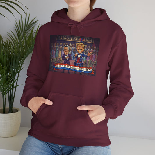 Miss LeFever Pageant Hoodie — Stage Reigning Queens Illustrated Sweatshirt