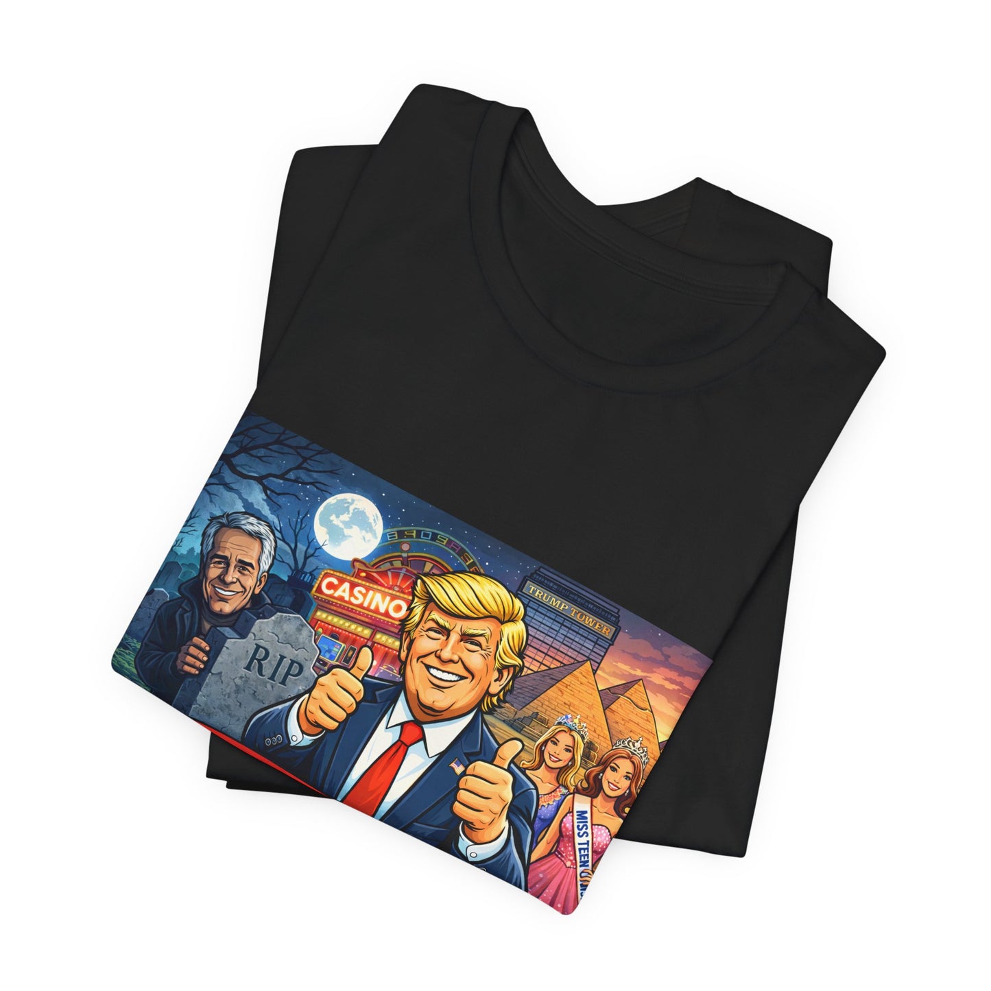 Stop Electing Creeps Tee — Satirical Political Graphic T‑Shirt