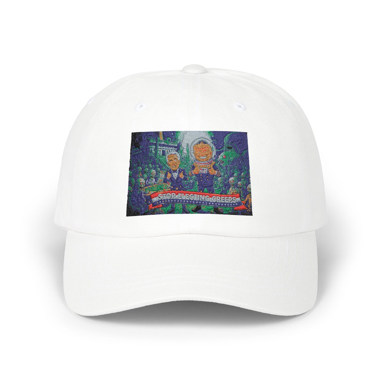 Dad Cap — Vintage Photo Mosaic Baseball Hat