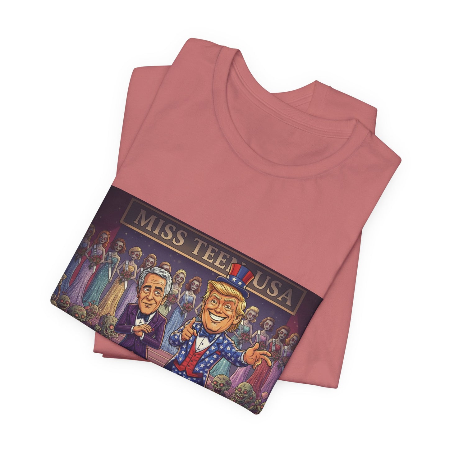 Political Satire Tee – "Stop Electing Creeps" Graphic Shirt