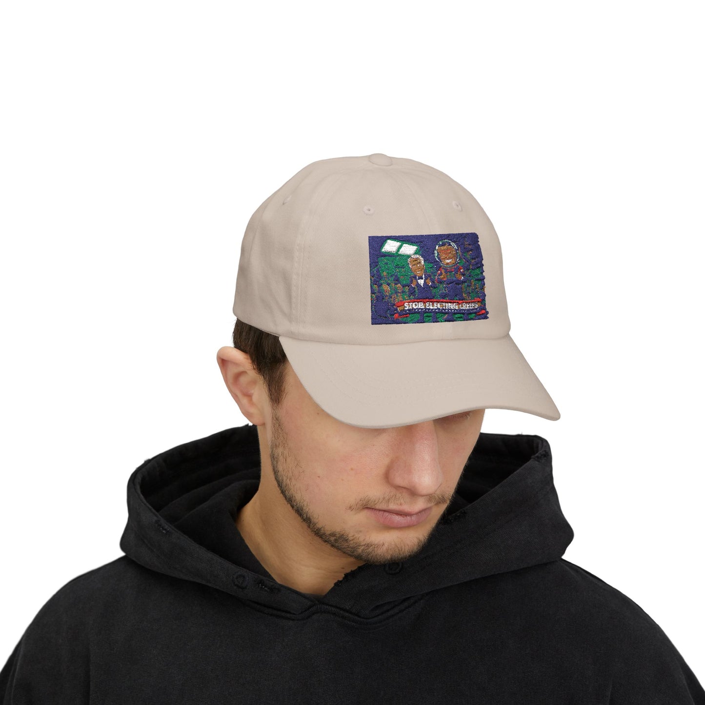 Dad Cap — 'Stop Electing Creeps' Political Statement Hat