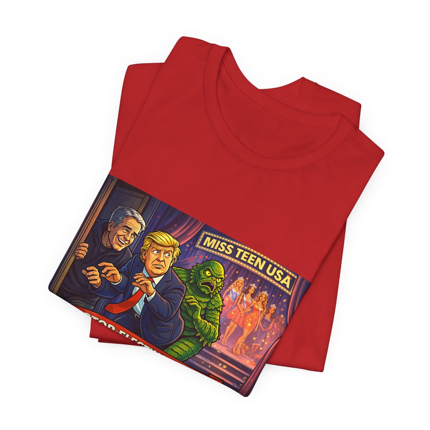Stop Electing Creeps Tee — Political Satire Graphic Shirt