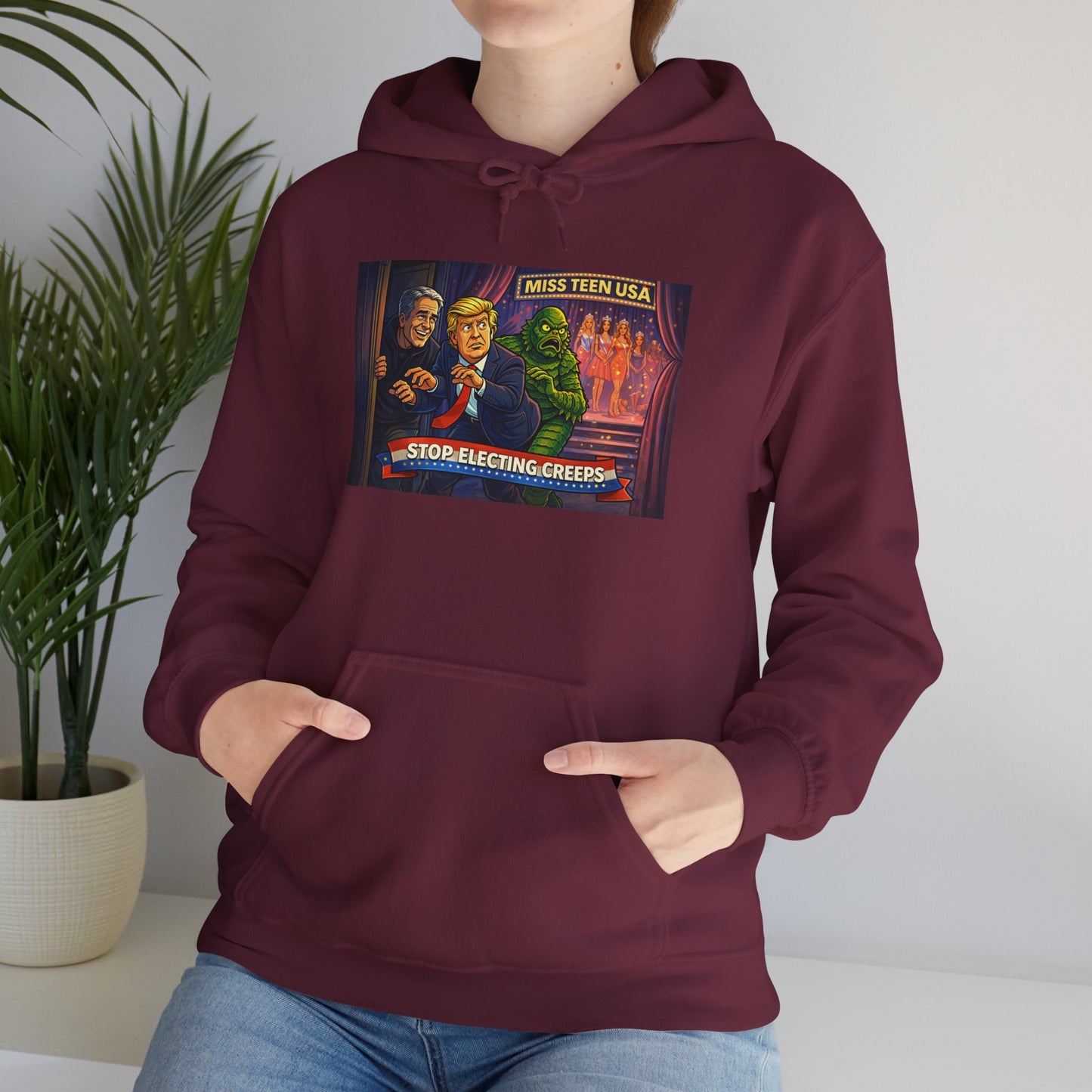 Hoodie — Retro Vintage Movie Poster "Bride of Frankenstein" Graphic Pullover
