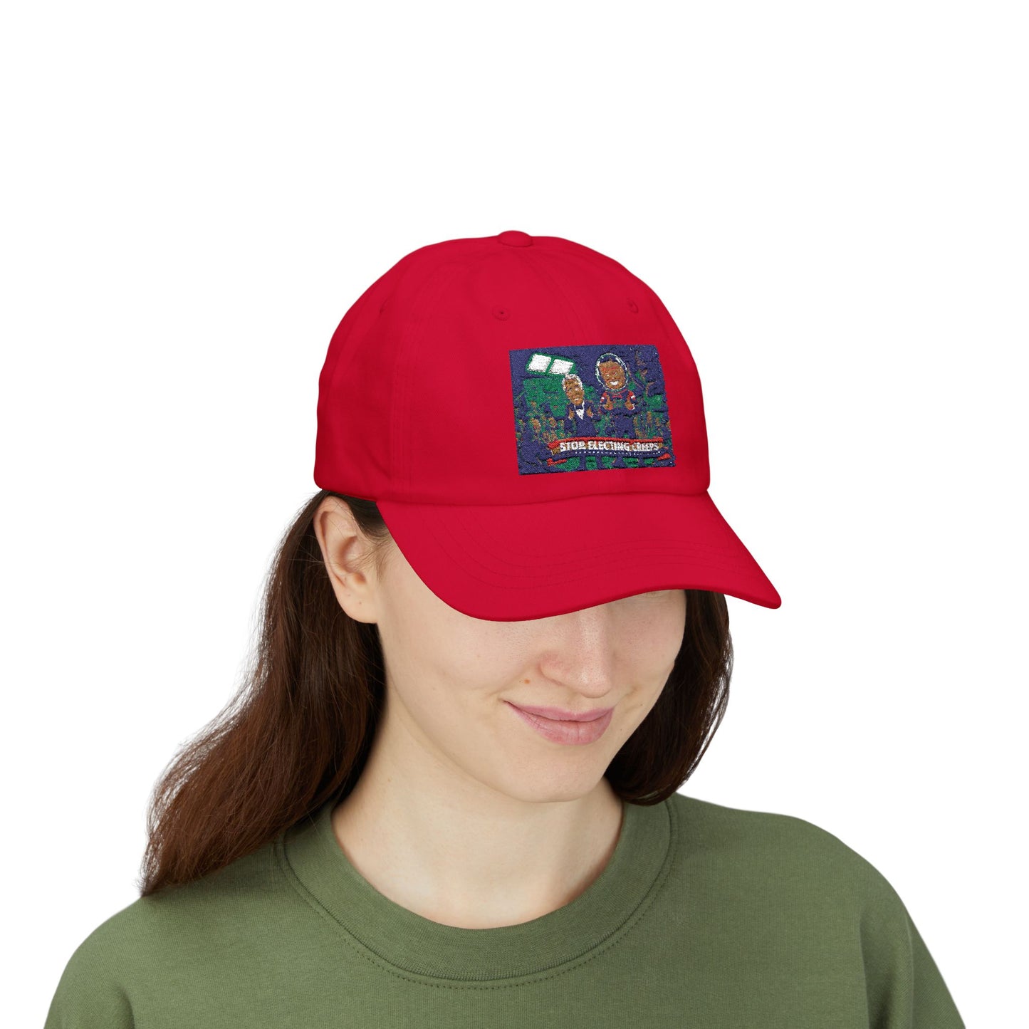 Dad Cap — 'Stop Electing Creeps' Political Statement Hat