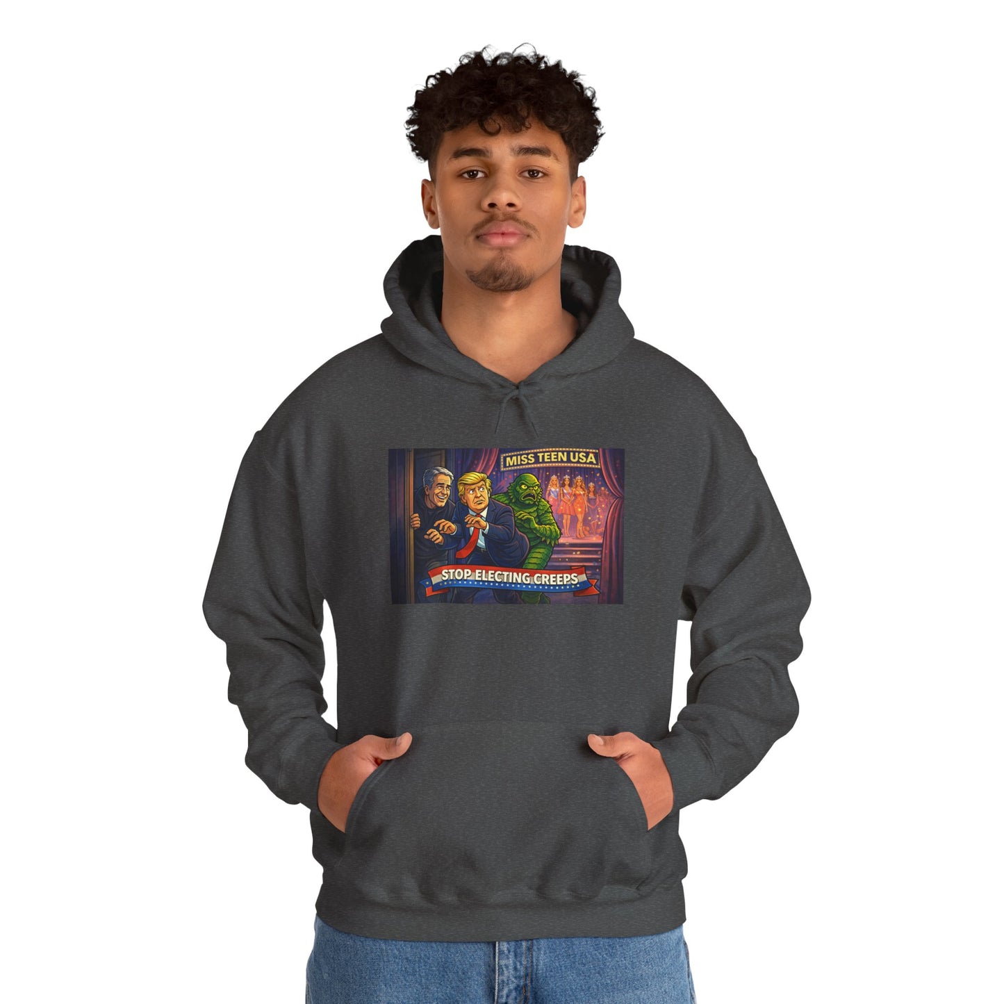 Hoodie — Retro Vintage Movie Poster "Bride of Frankenstein" Graphic Pullover
