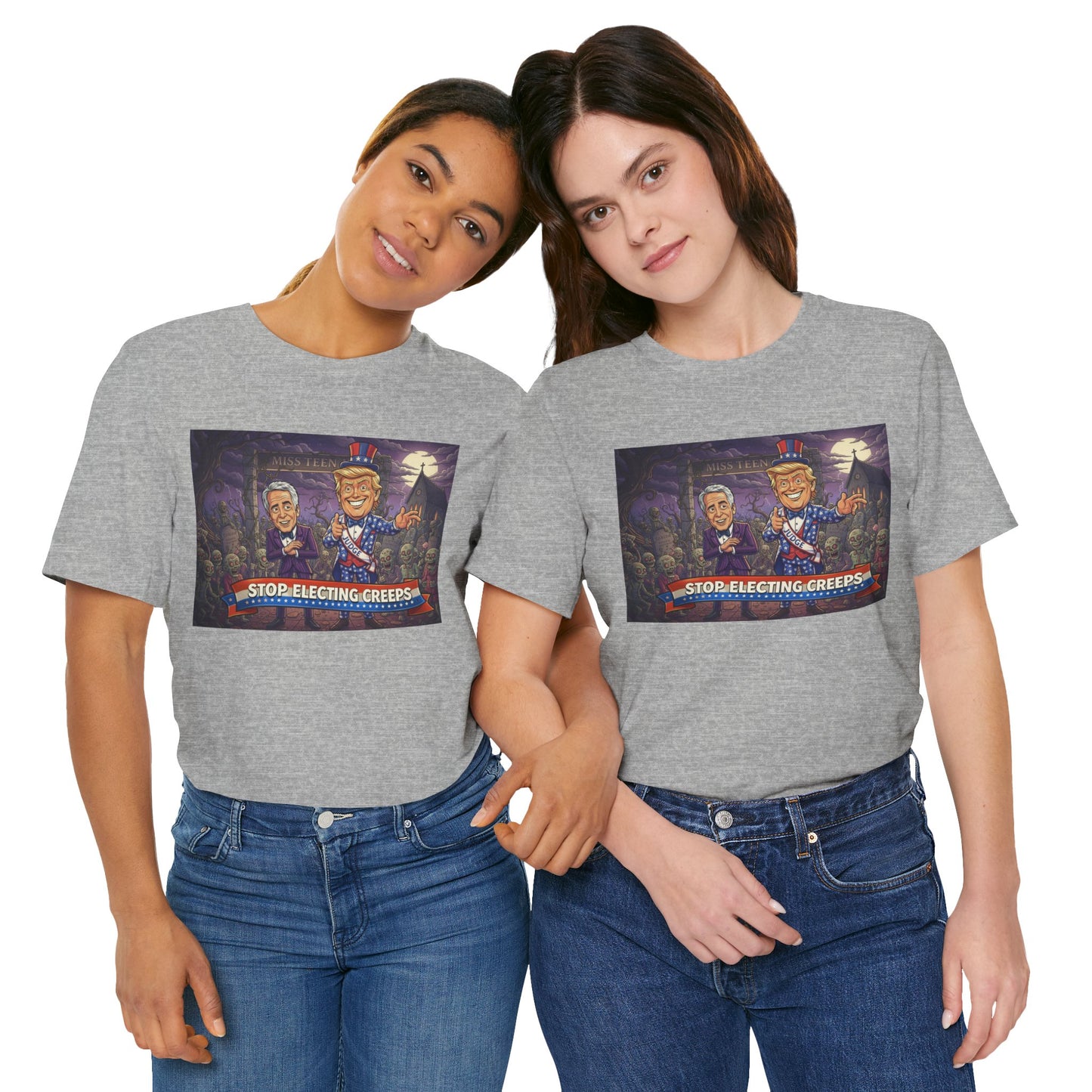 Stop Electing Creeps Political T‑Shirt — Satirical Anti‑Corruption Tee