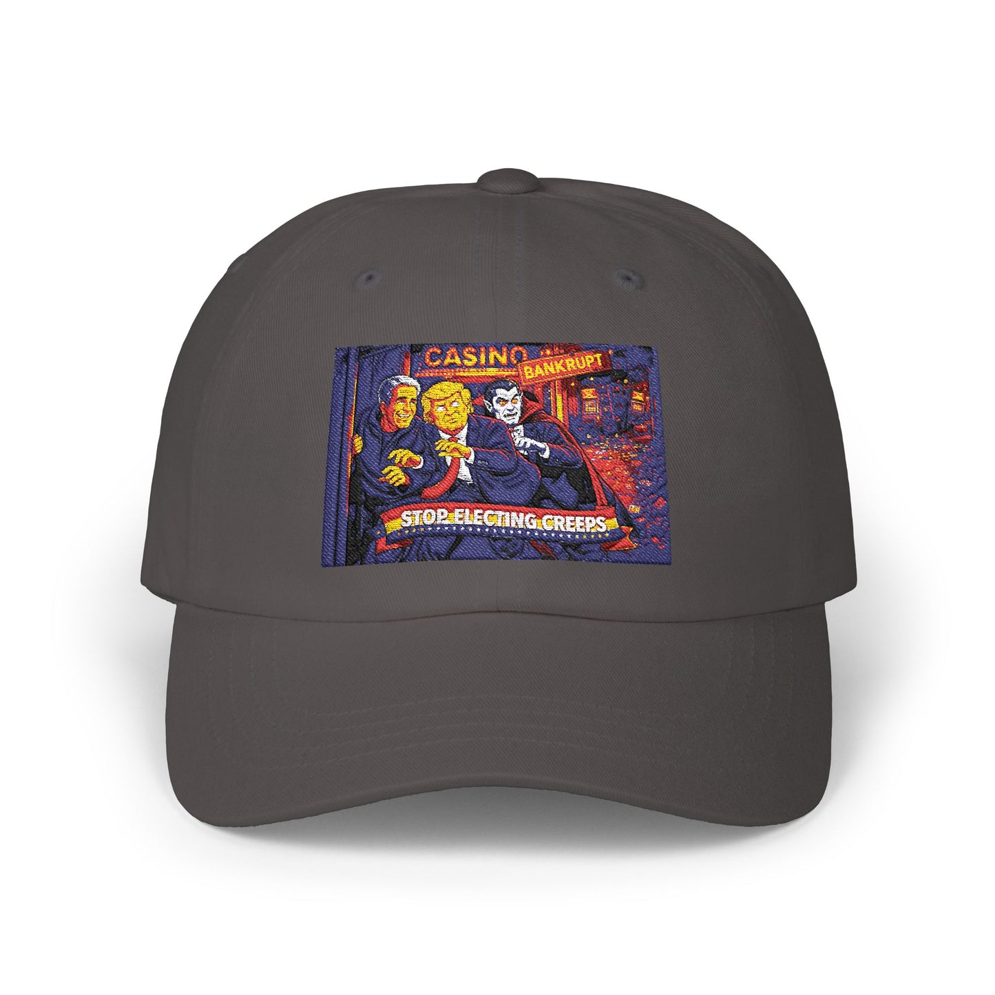 Dad Cap — Vintage Casino Poster Embroidered Baseball Hat