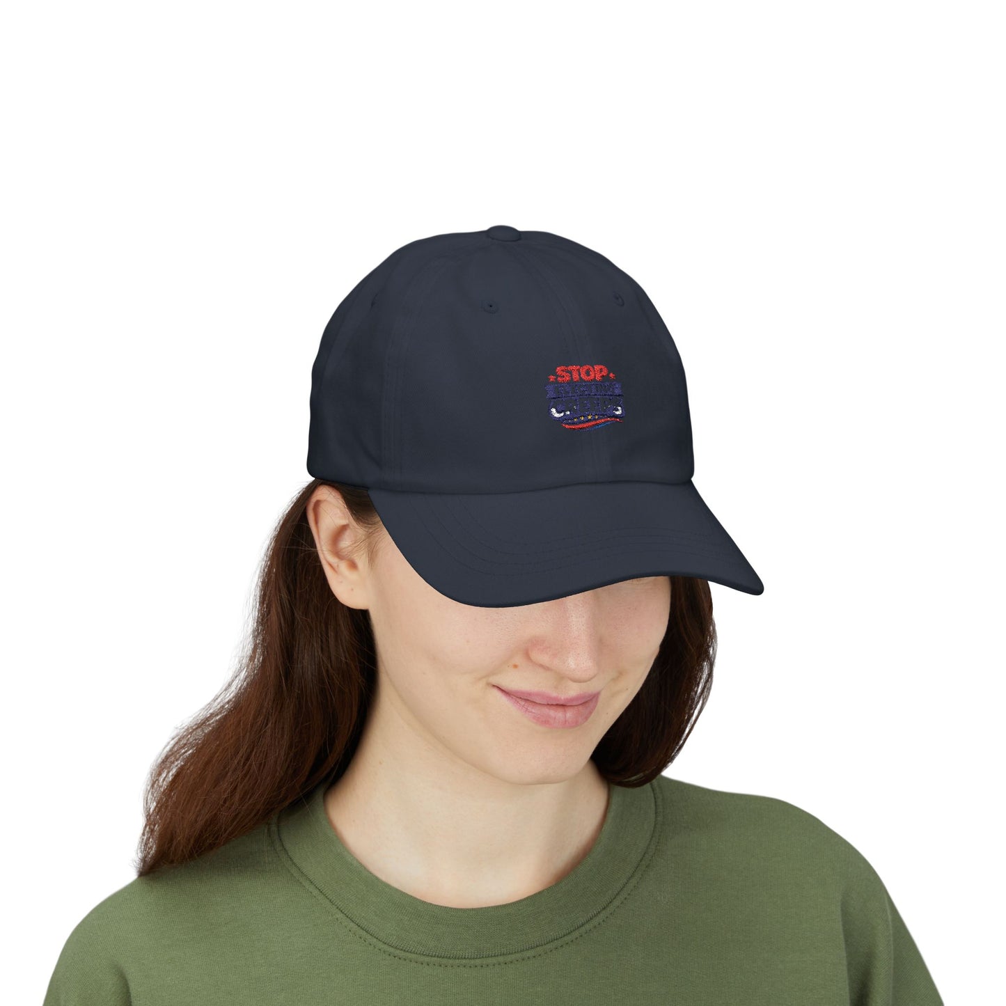 Dad Cap — "Stop Electing Creeps" Embroidered Political Baseball Hat