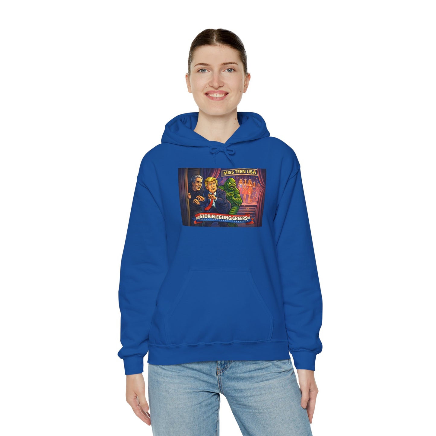Hoodie — Retro Vintage Movie Poster "Bride of Frankenstein" Graphic Pullover