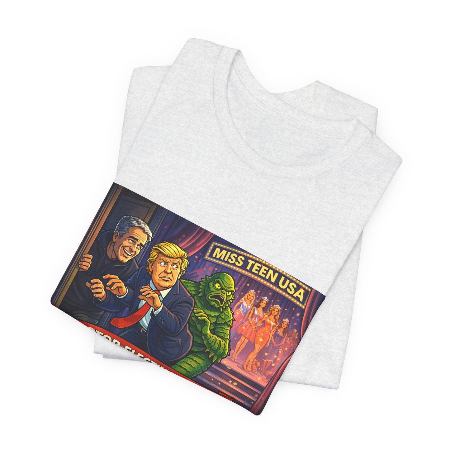 Stop Electing Creeps Tee — Political Satire Graphic Shirt