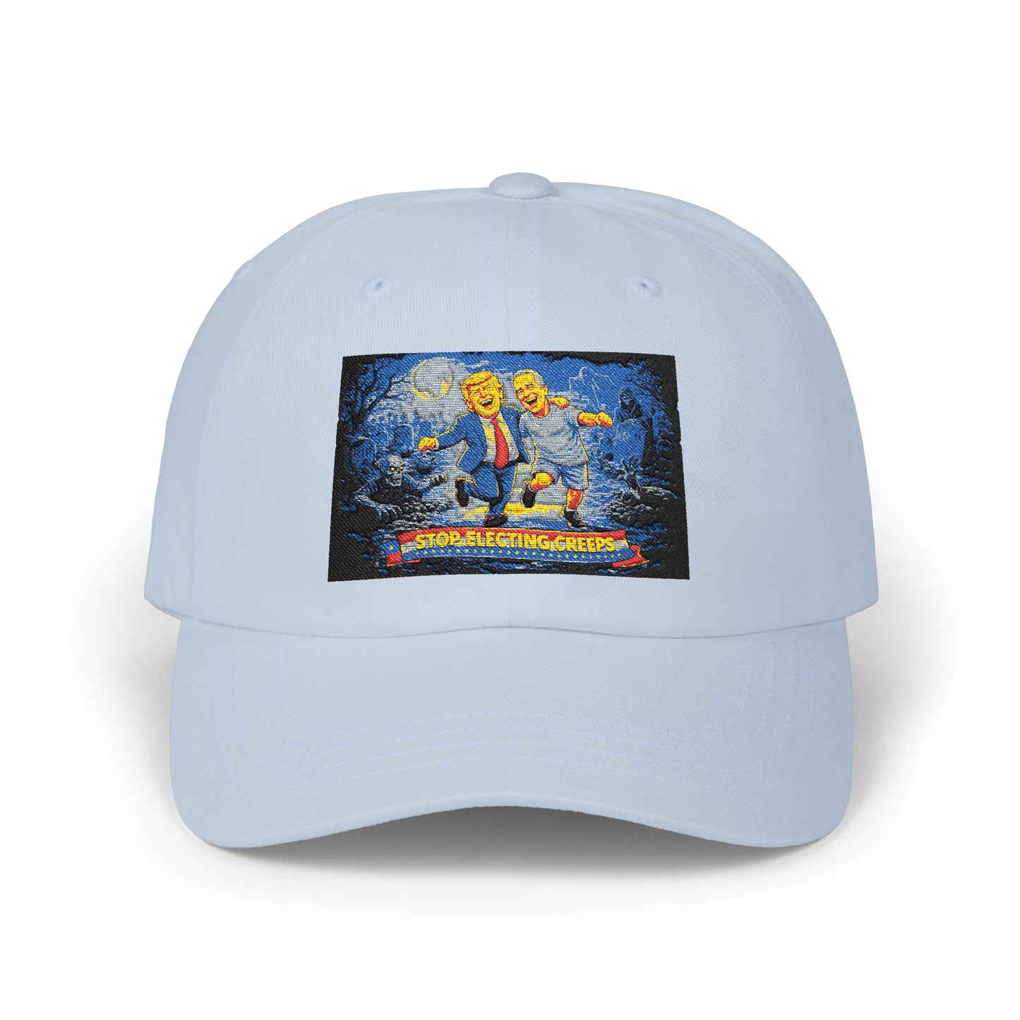 Dad Cap — Starry Night Surfing Patch Hat