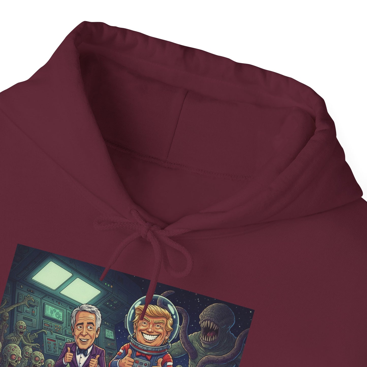 Gaming Crew Hoodie — 'Store-Selecting Griefers' Retro Arcade Design