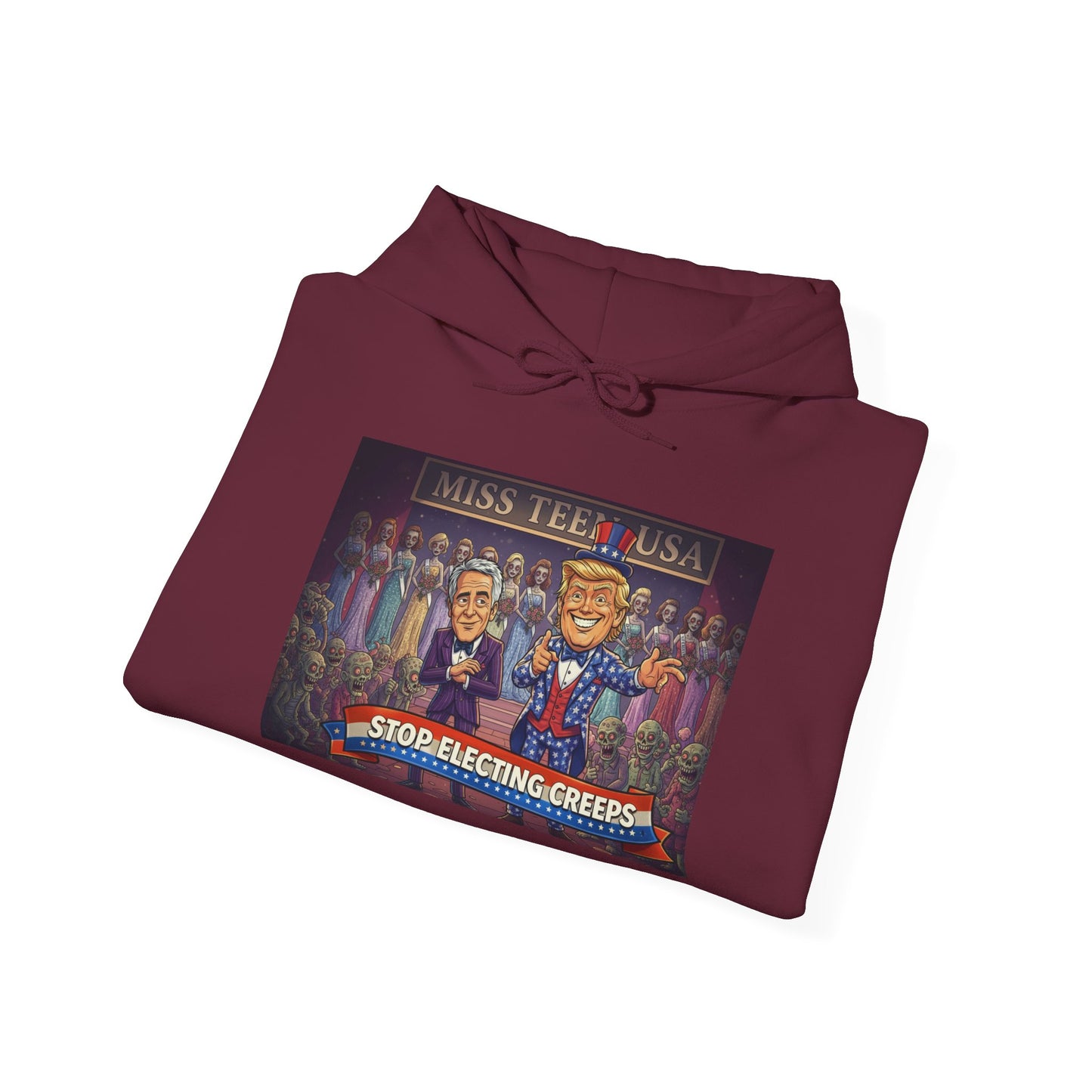 Miss LeFever Pageant Hoodie — Stage Reigning Queens Illustrated Sweatshirt