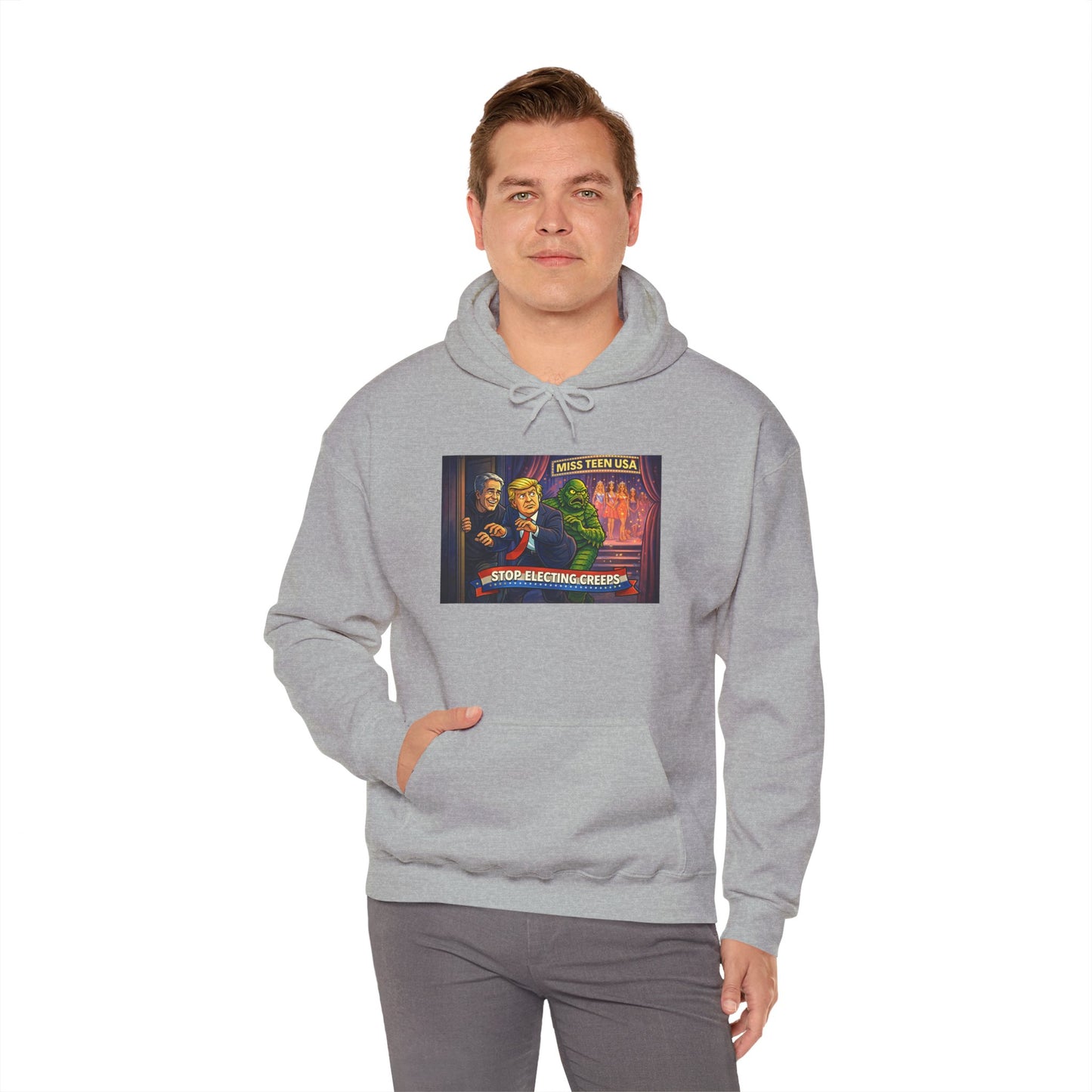 Hoodie — Retro Vintage Movie Poster "Bride of Frankenstein" Graphic Pullover