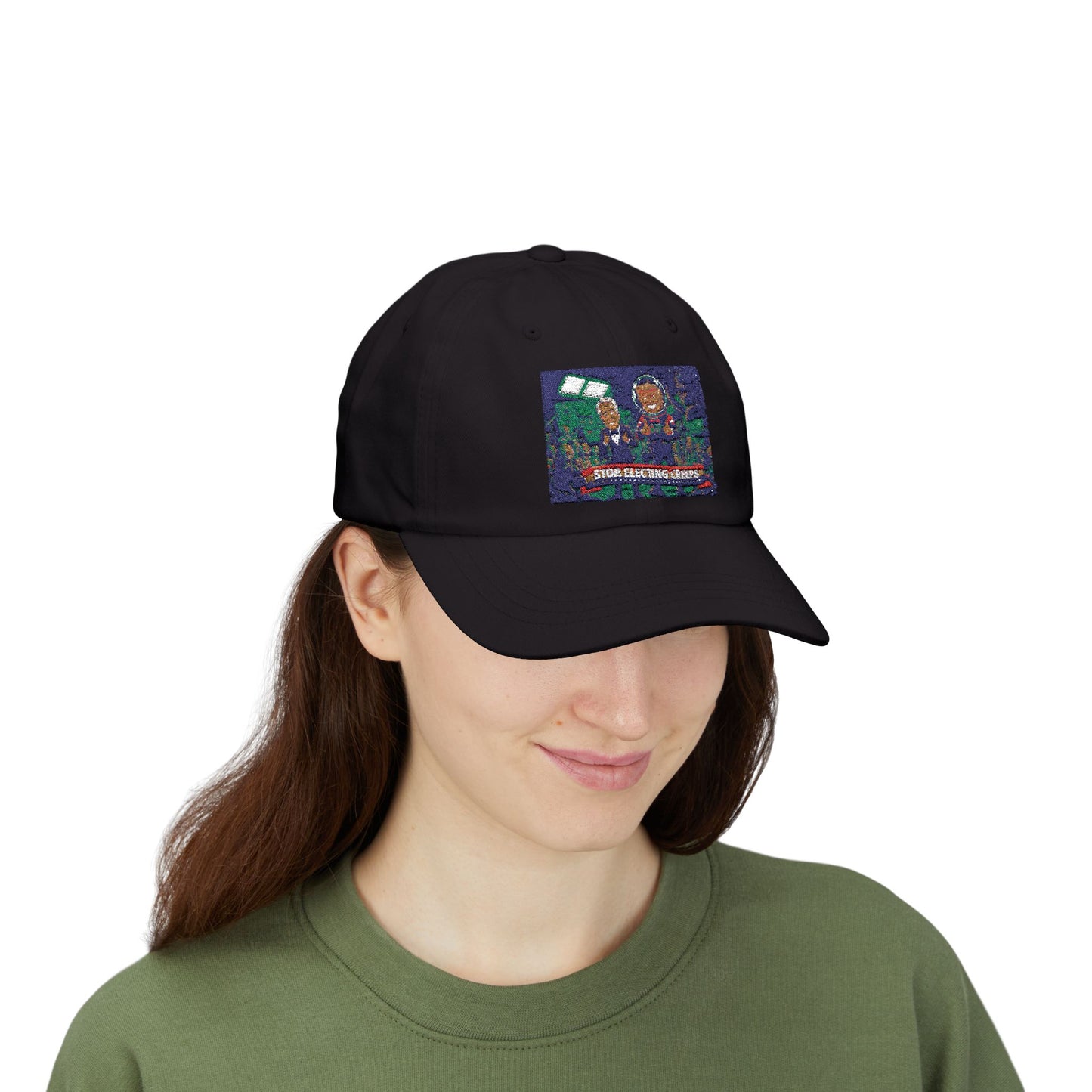 Dad Cap — 'Stop Electing Creeps' Political Statement Hat