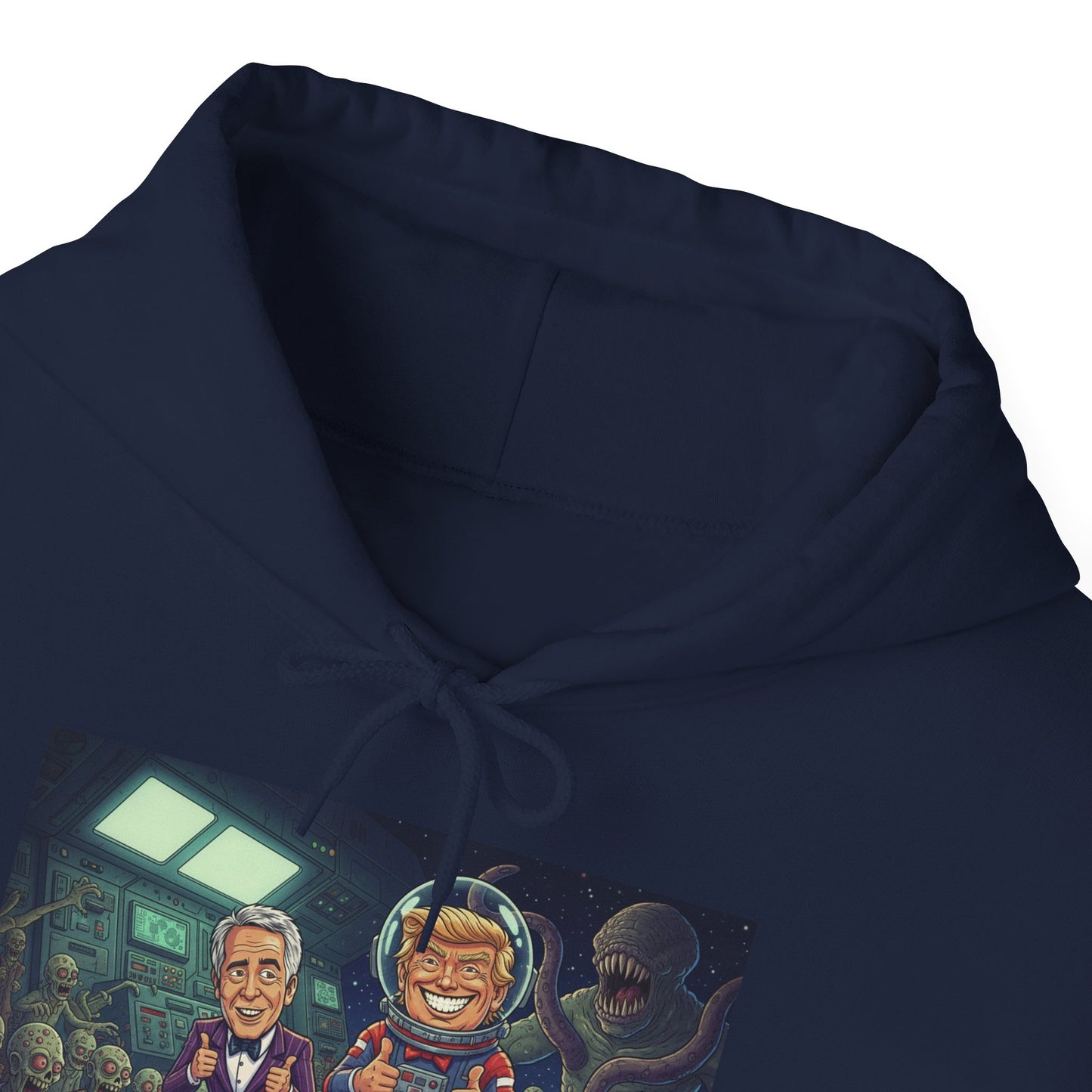 Gaming Crew Hoodie — 'Store-Selecting Griefers' Retro Arcade Design