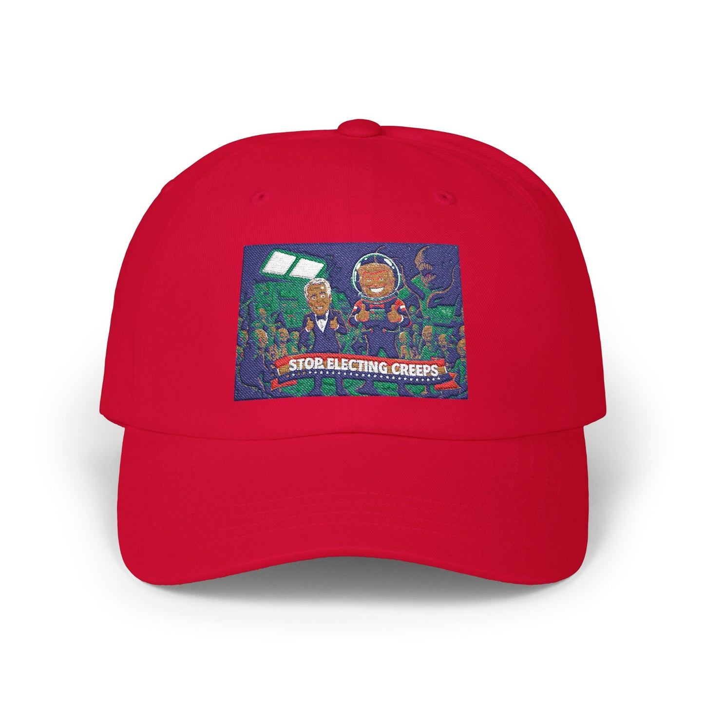 Dad Cap — 'Stop Electing Creeps' Political Statement Hat