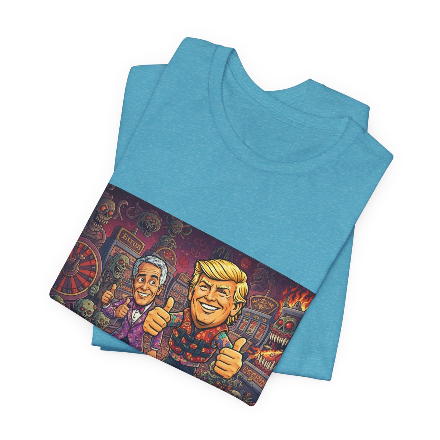 Political Satire Tee — "Stop Electing Creeps" Graphic Shirt