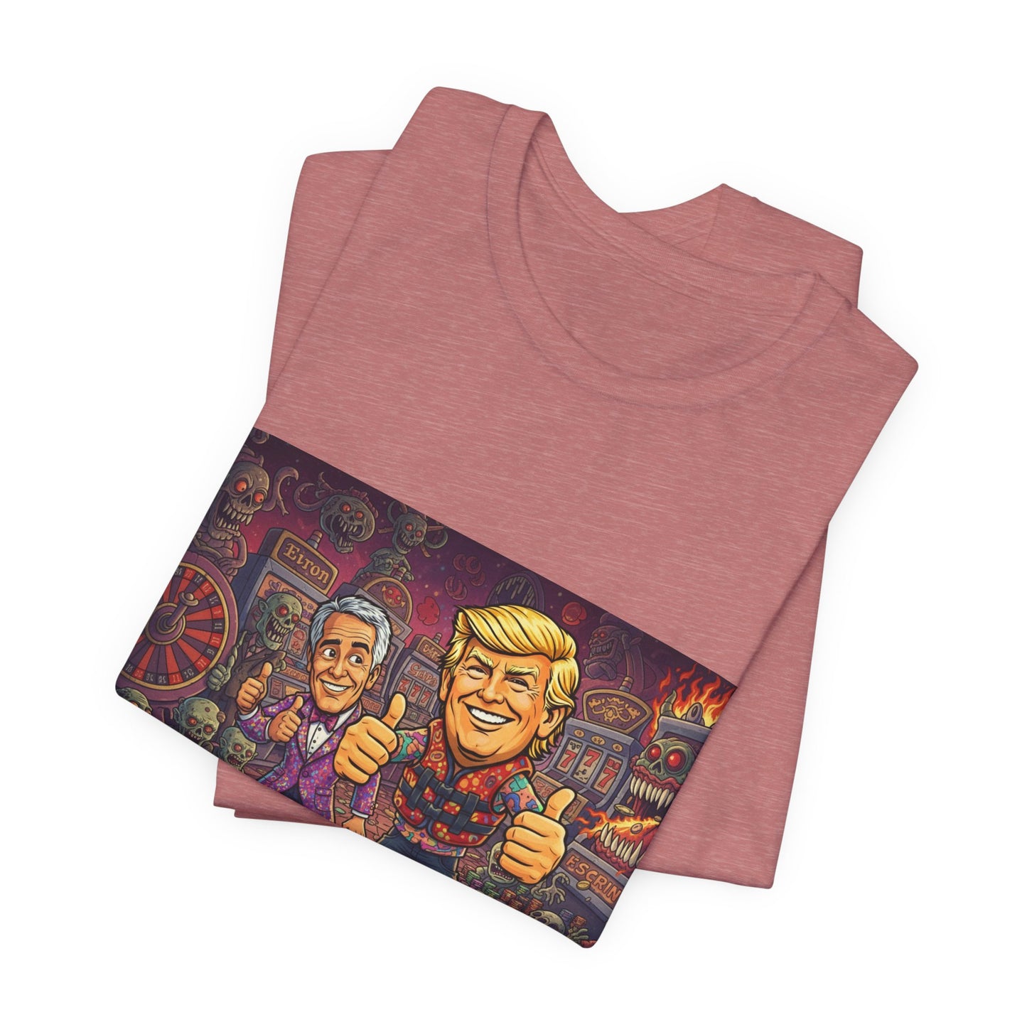 Political Satire Tee — "Stop Electing Creeps" Graphic Shirt