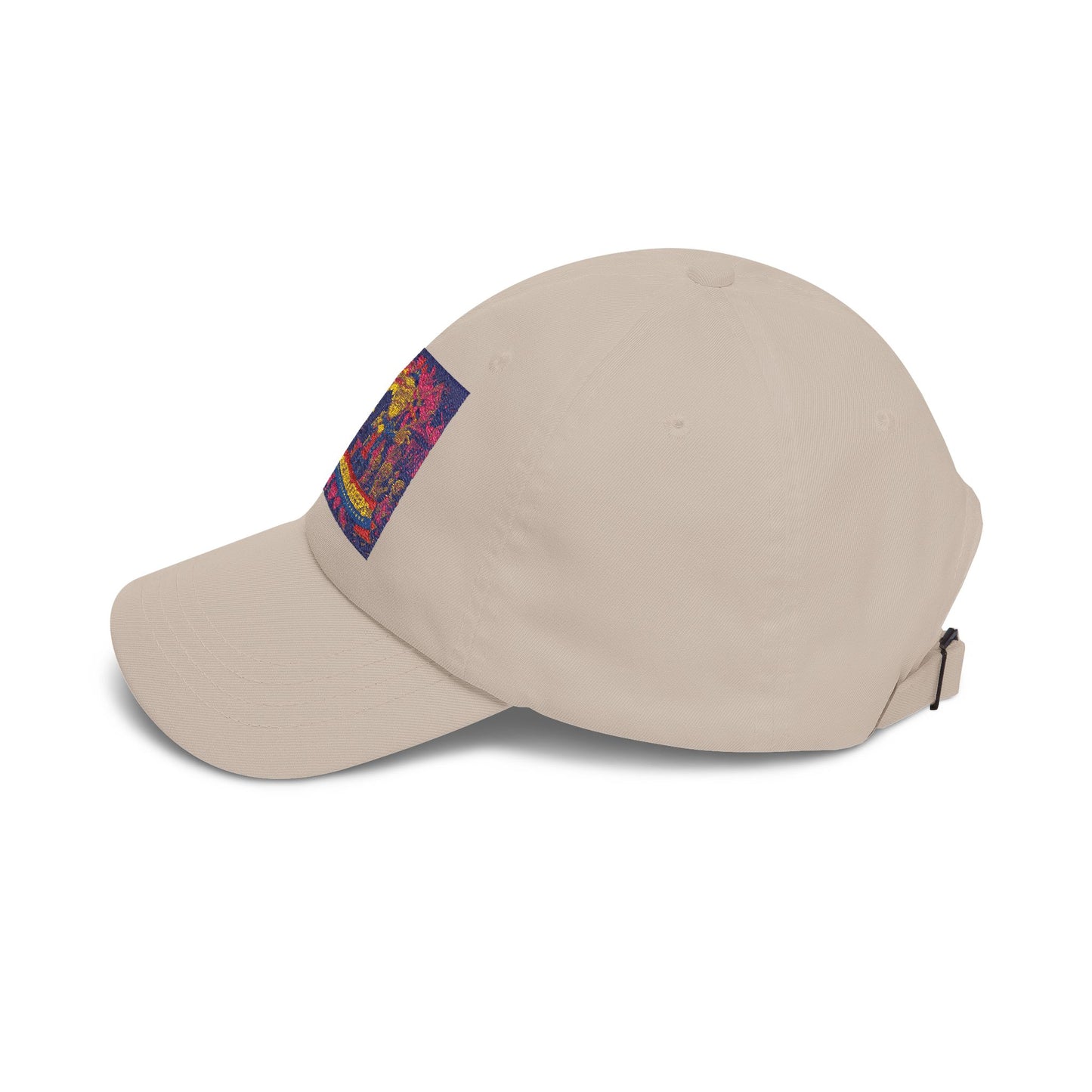 Dad Cap — Vintage Surfing Scene Embroidered 'Long Beach/Calif.' Hat