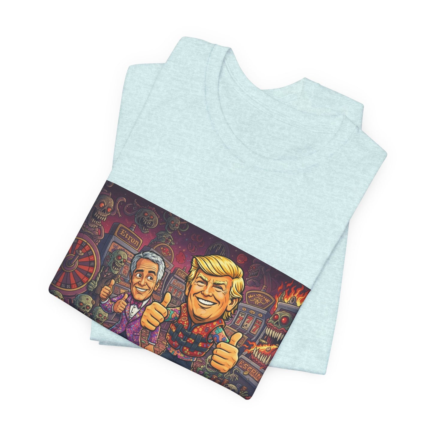 Political Satire Tee — "Stop Electing Creeps" Graphic Shirt