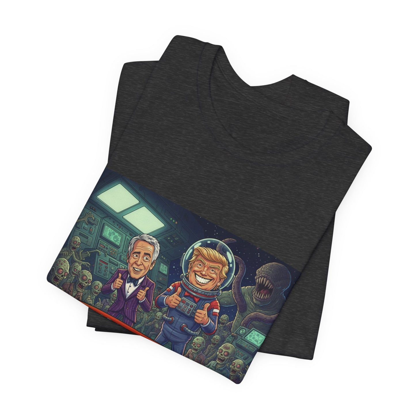 Political Satire Tee — “Stop Electing Creeps” Graphic Shirt