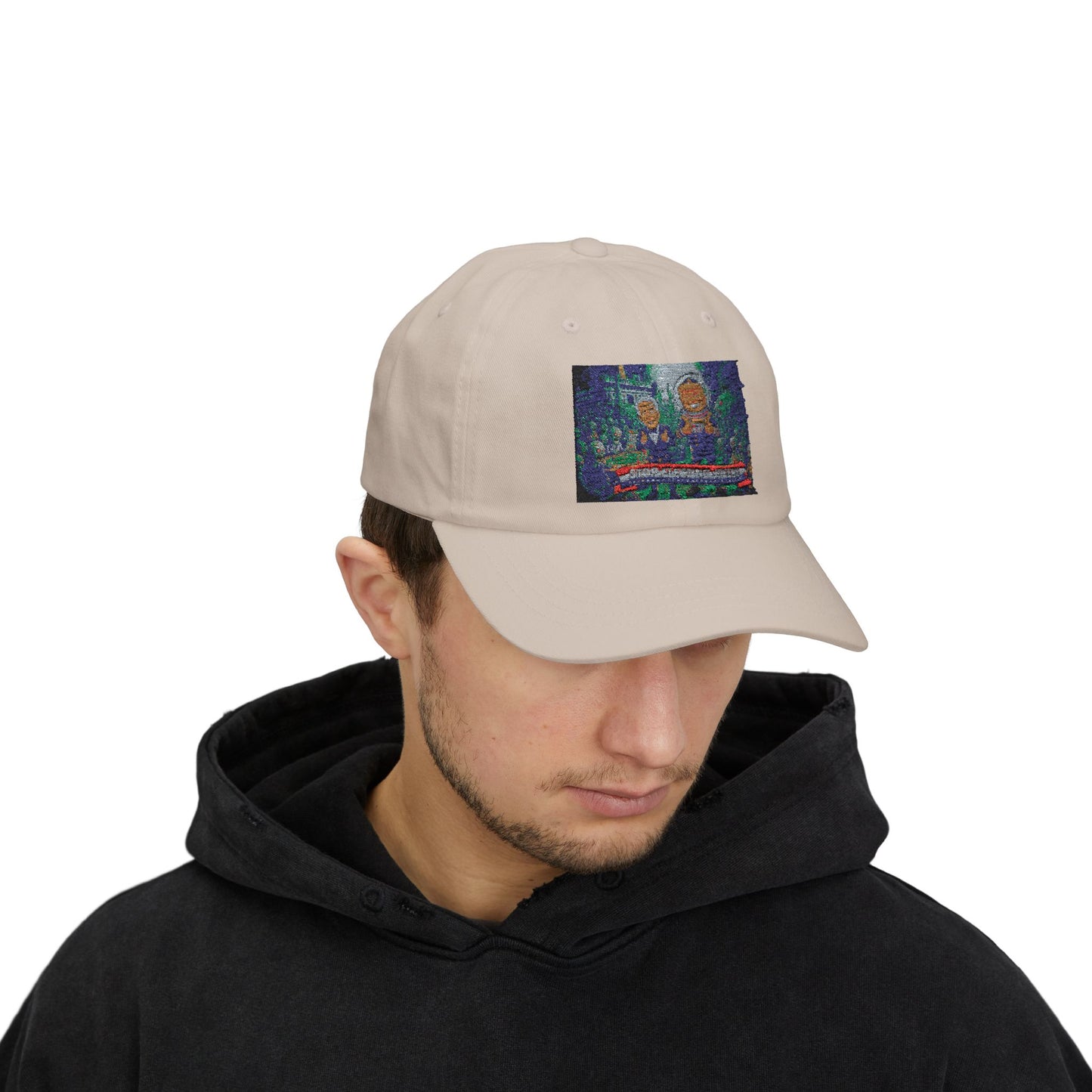 Dad Cap — Vintage Photo Mosaic Baseball Hat