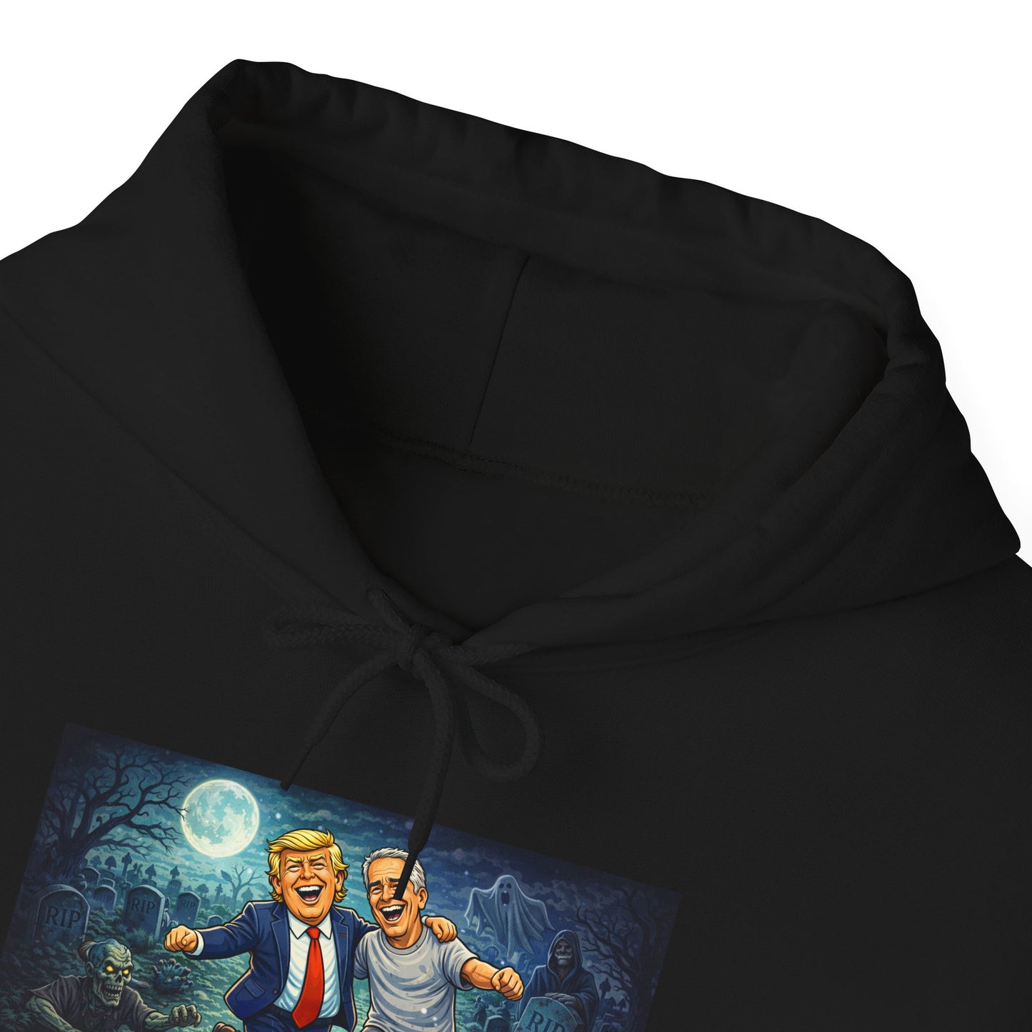 Political Comedy Hoodie — “Surrendering America” Satirical Graphic Sweatshirt