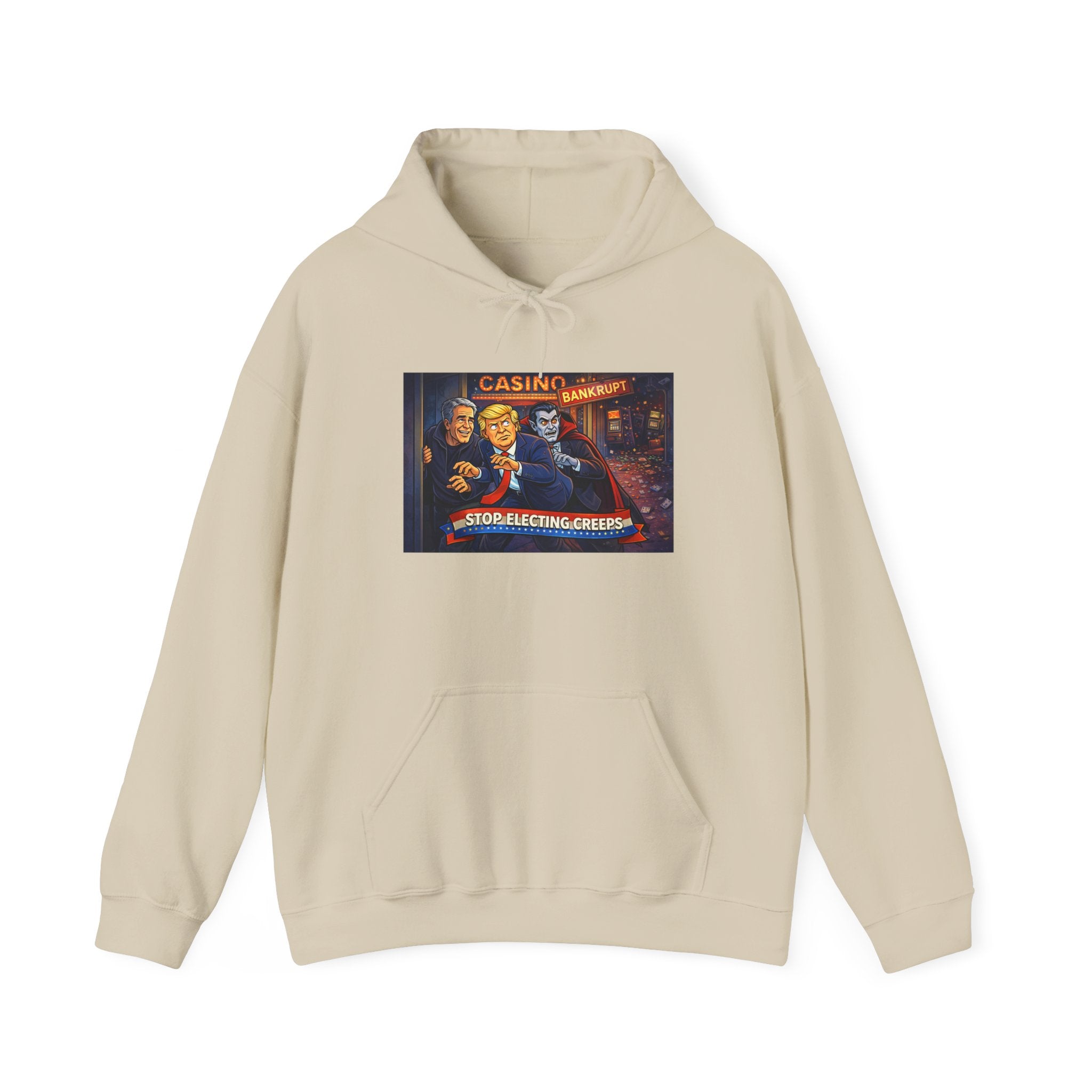 Casino Night Hoodie — Vintage Gambling Scene Sweatshirt