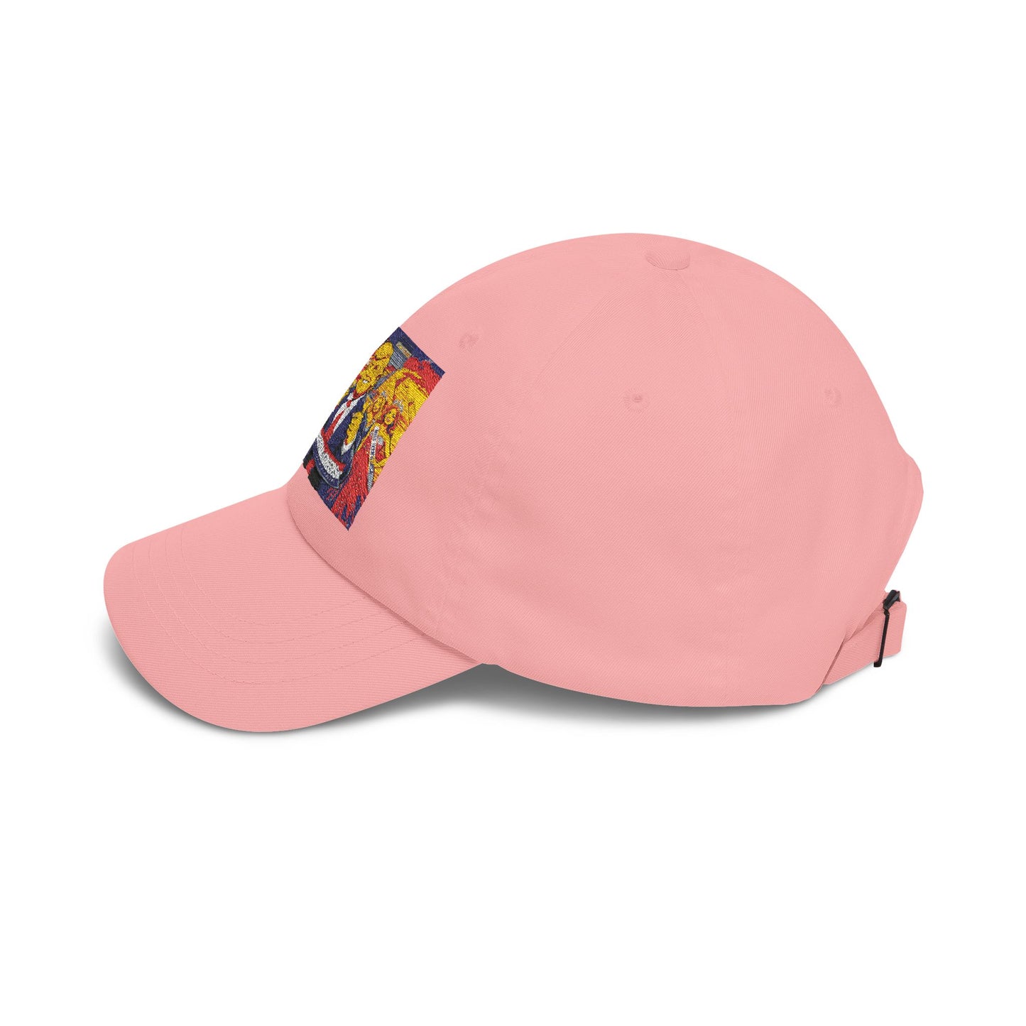 Dad Cap with Pixel Art Political Leader Design