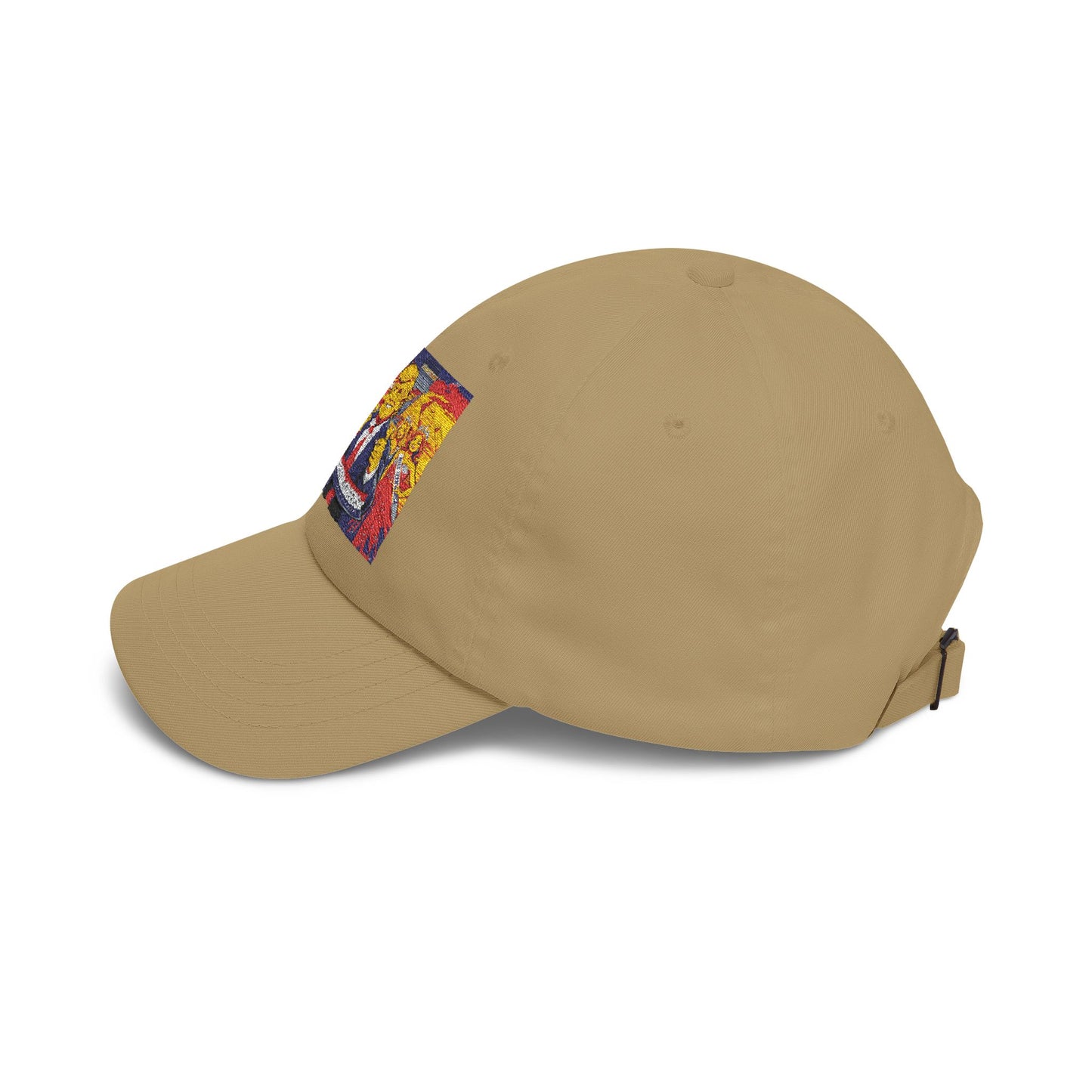 Dad Cap with Pixel Art Political Leader Design