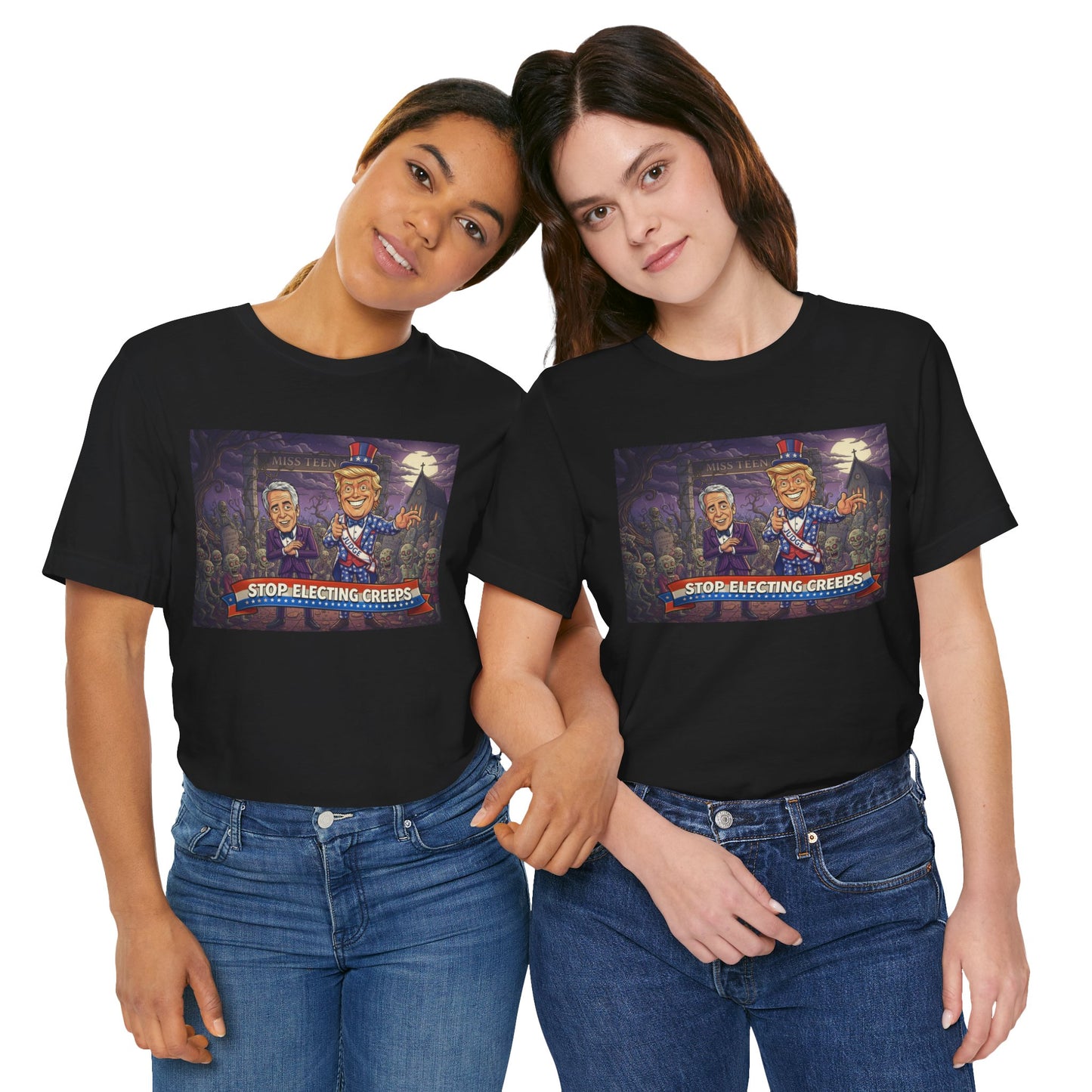 Stop Electing Creeps Political T‑Shirt — Satirical Anti‑Corruption Tee