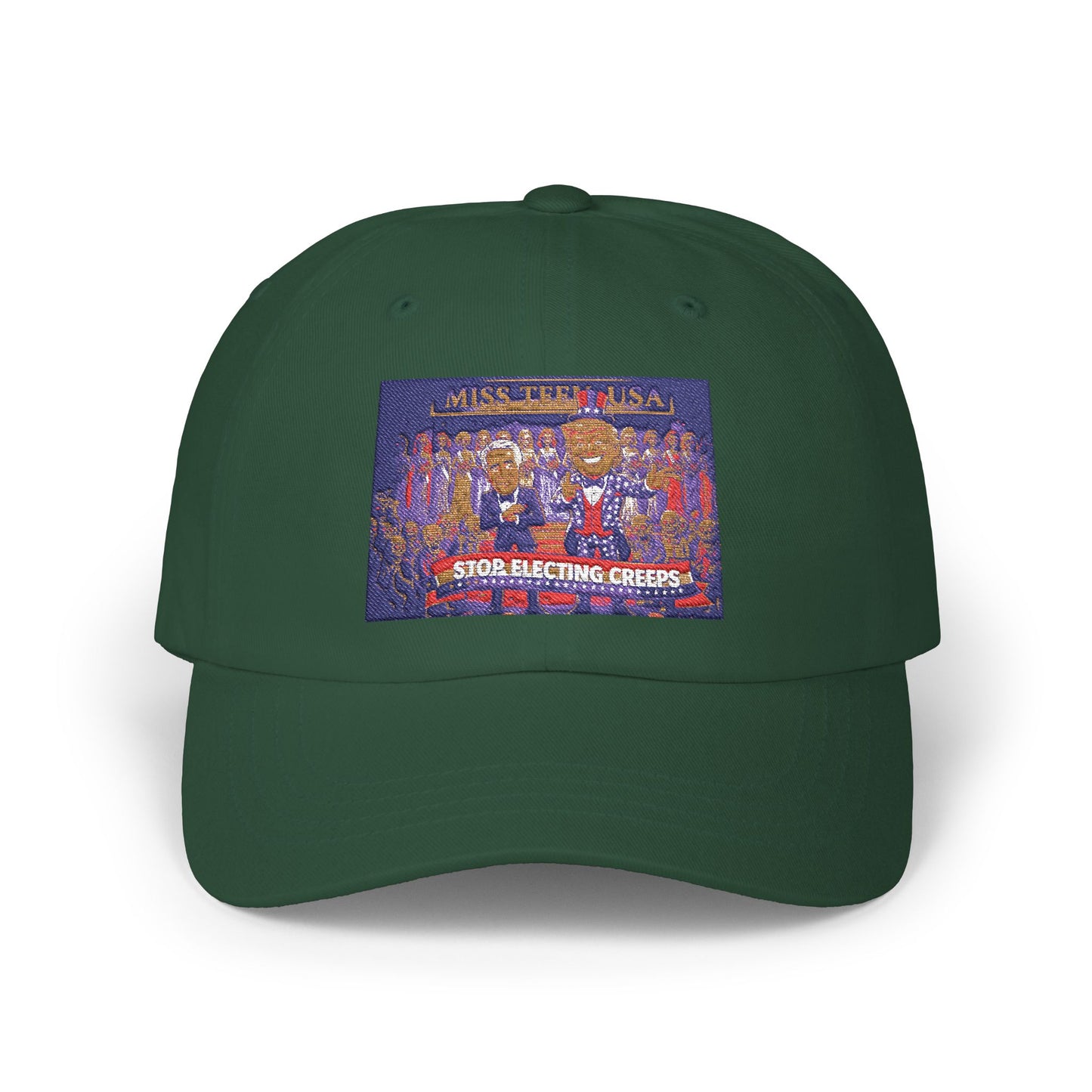 Dad Cap — Vintage Arcade 'Stop Kicking Sleep's' Graphic Hat