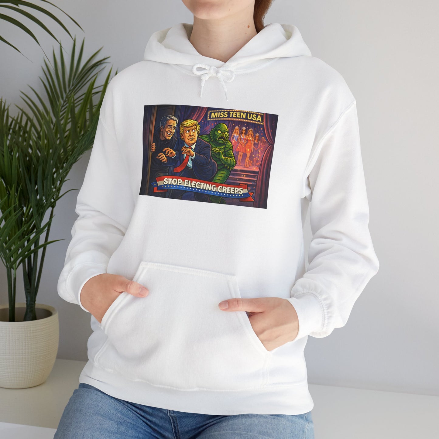 Hoodie — Retro Vintage Movie Poster "Bride of Frankenstein" Graphic Pullover